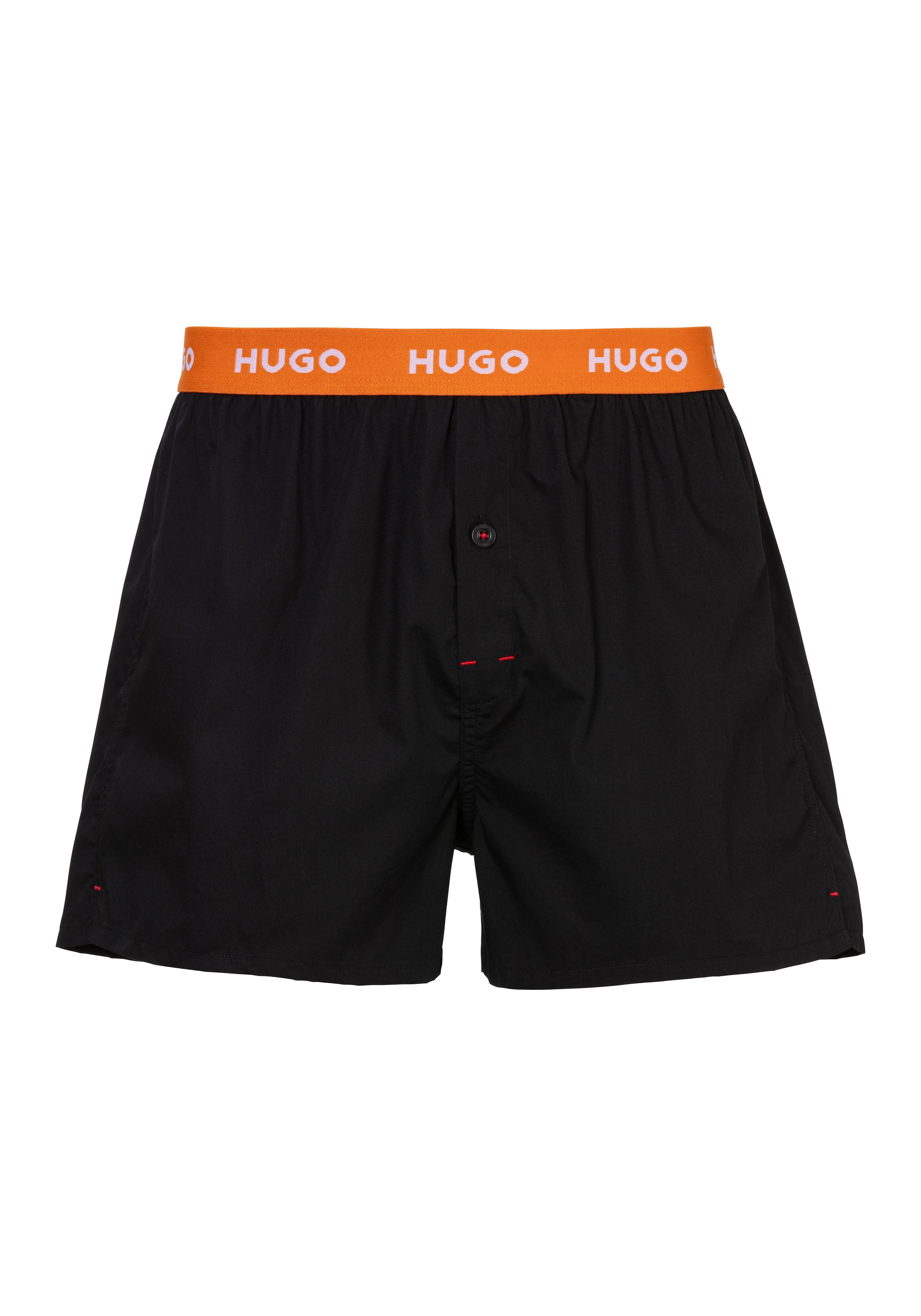 HUGO Underwear Boxer »WOVEN BOXER TRIPLET«, (3), mit elastischem Bund