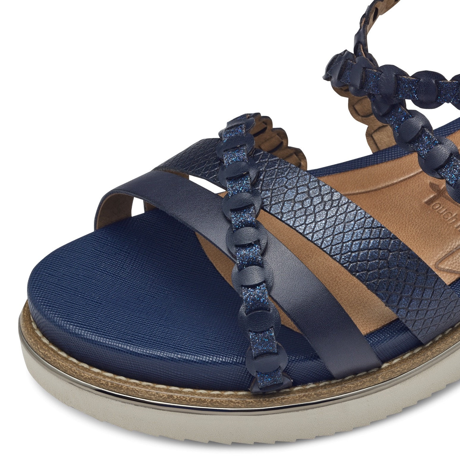 Tamaris Keilsandalette  , Riemchensandale, Sommerschuh mit verstellbarer Schnalle