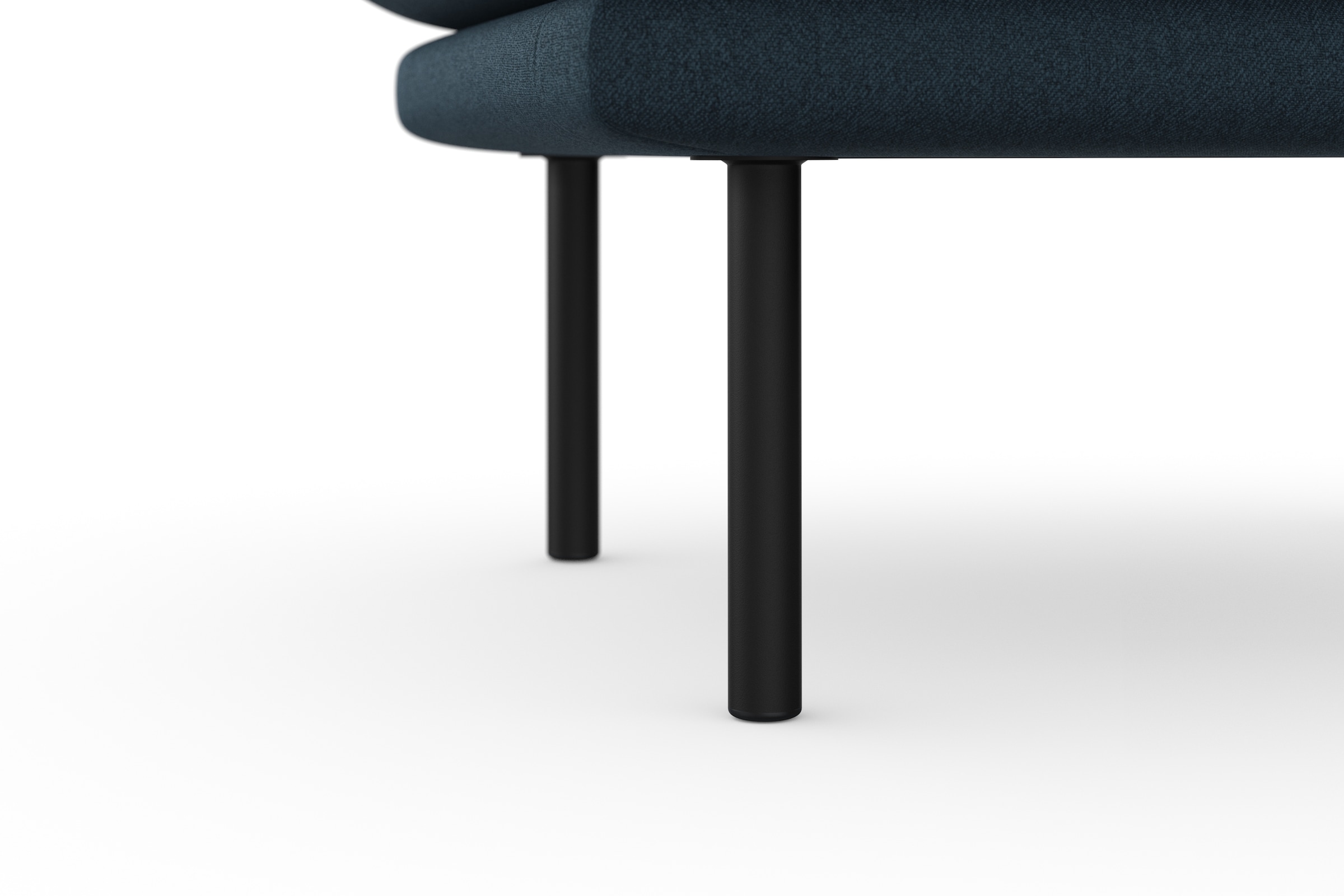 andas Polsterhocker »Stine«, Besonderes Design durch Kissenoptik und Keder, by Morten Georgsen
