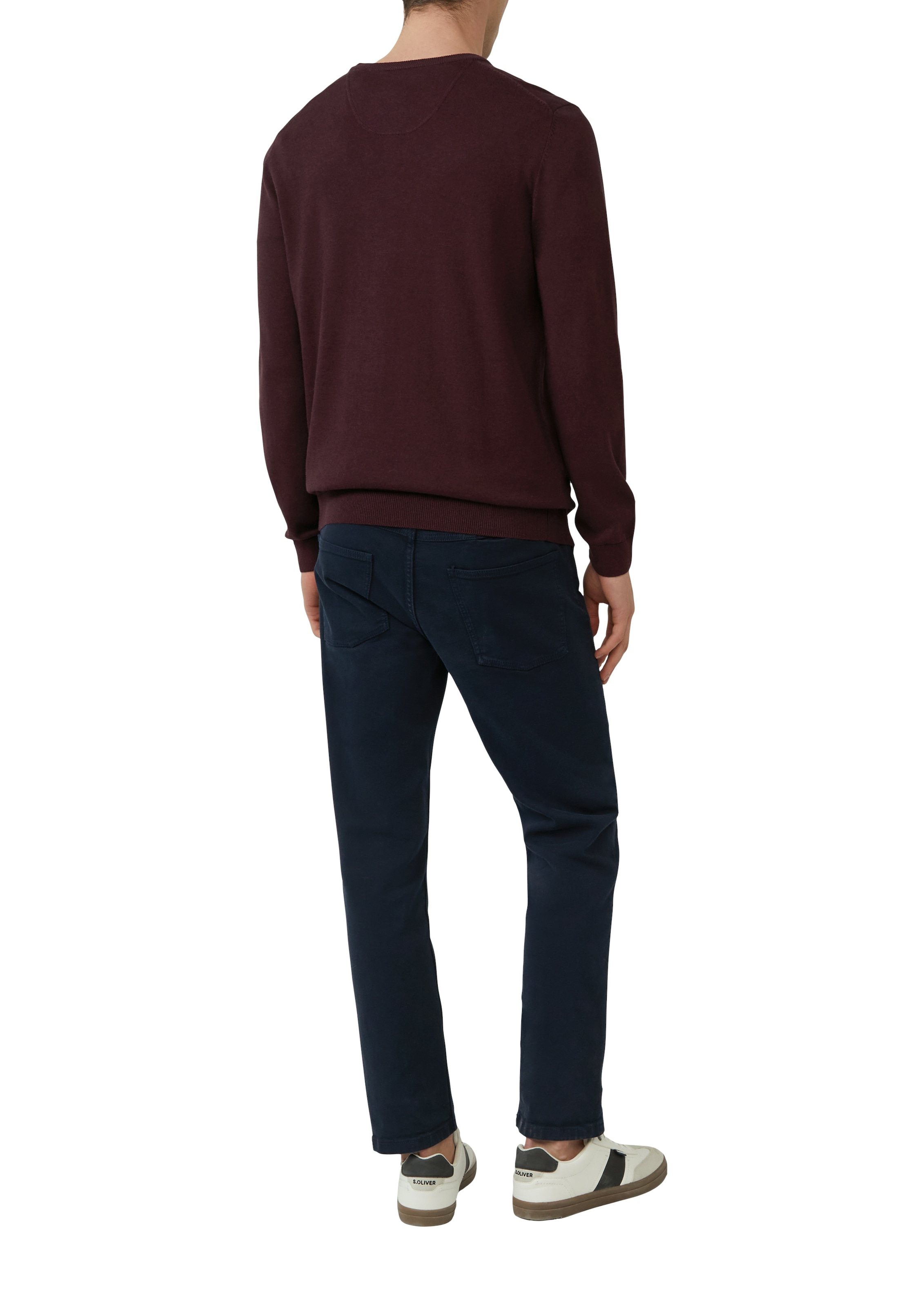 s.Oliver Strickpullover mit Logostickerei