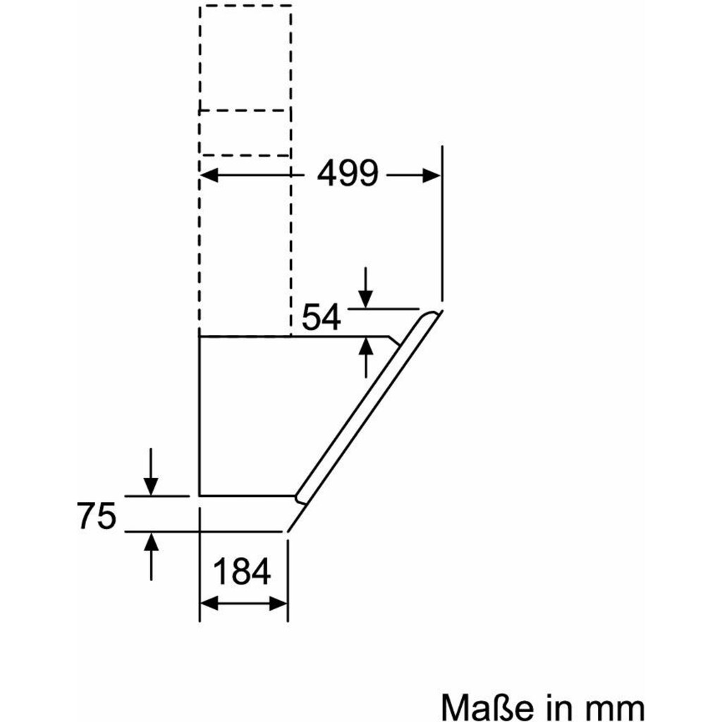 NEFF Kopffreihaube »D95IHM1S0«, Serie N 50