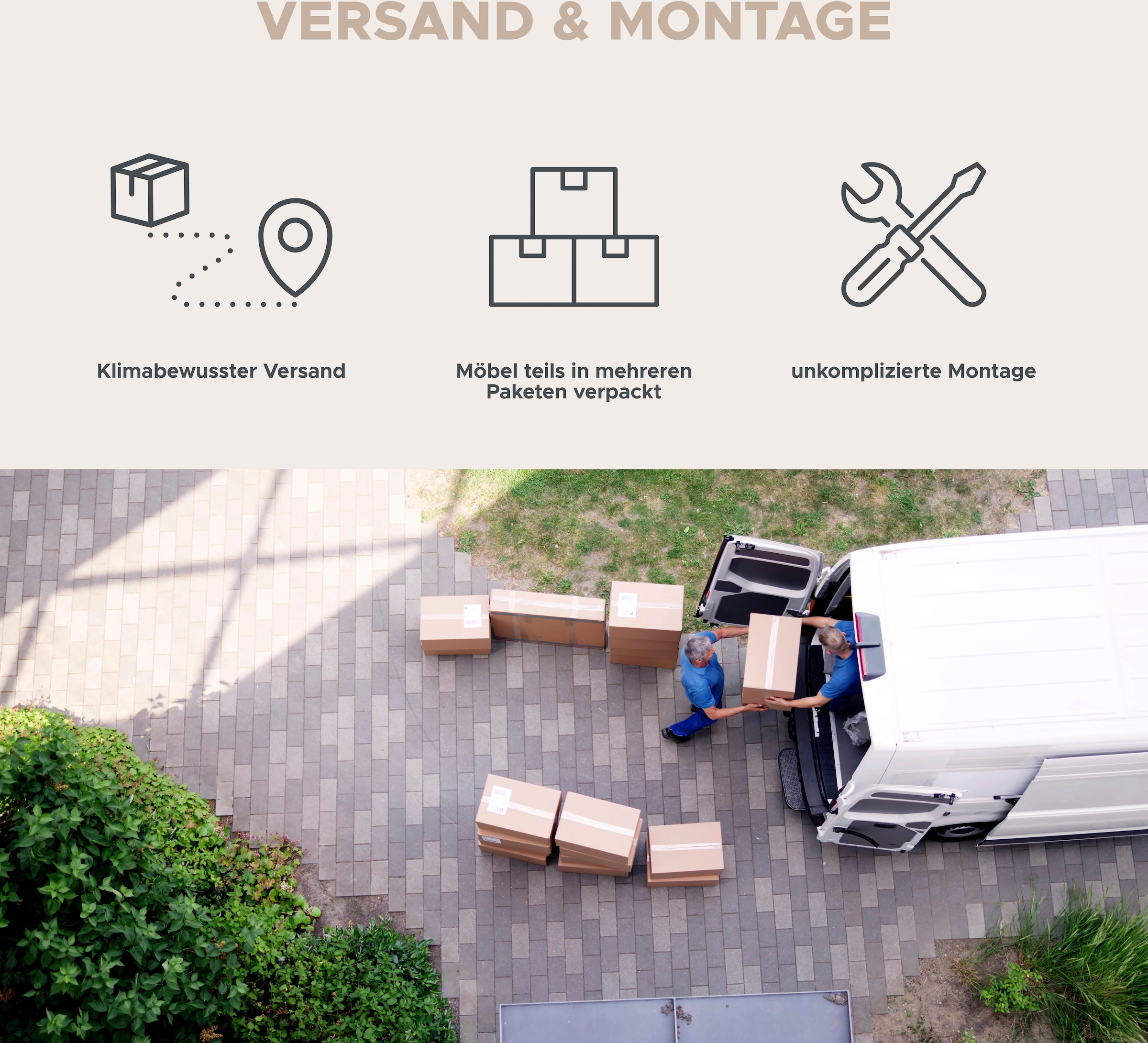 INOSIGN Garderoben-Set »REHAT, TOPSELLER!, 6-teilig, Breite 255cm, individuell stellbar«, (6 St.), Garderobenkombination, Kombination, Diele, Garderobe, Garderobenmöbel