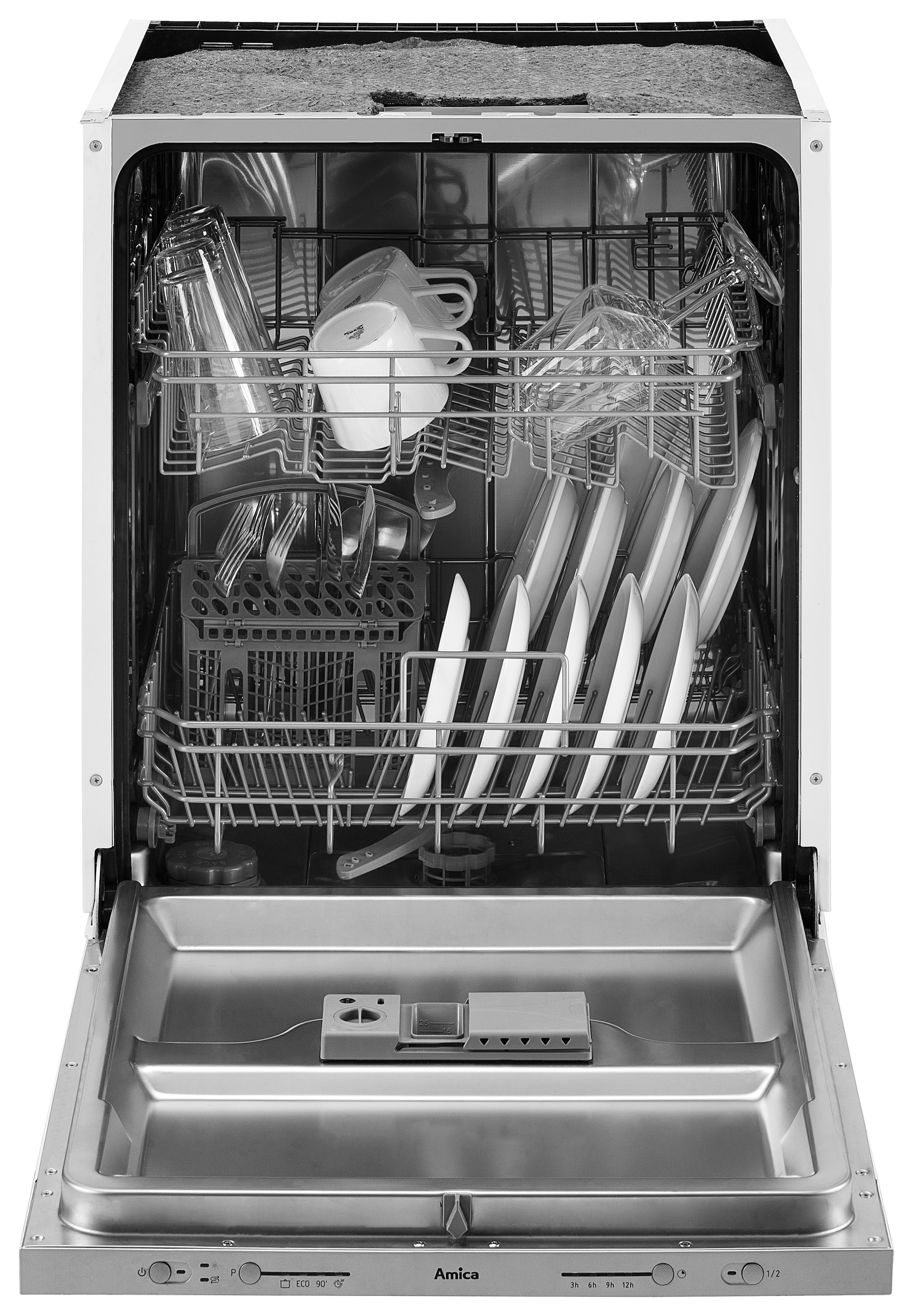 wiho Küchen Küchenzeile »Unna« mit E-Geräten, Breite 220 cm