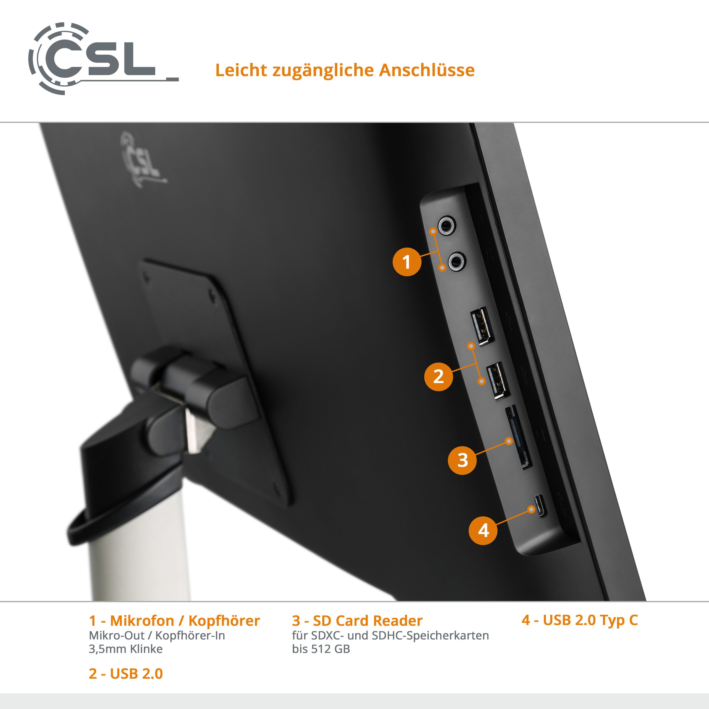 CSL All-in-One PC »Unity U24W-AMD / 4650G / 1000 GB / 16 GB RAM / Win 11«
