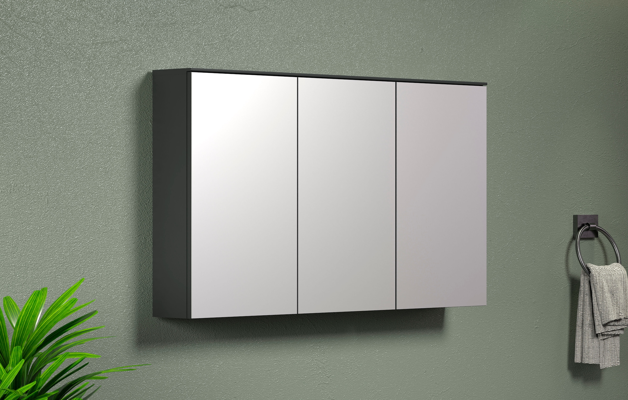 INOSIGN Spiegelschrank »Premont«, (1 120 Türen 70 Jahren / Garantie online mit mit Soft-Close hoch, cm kaufen 3 St.), XXL Spiegelschrank | cm breit