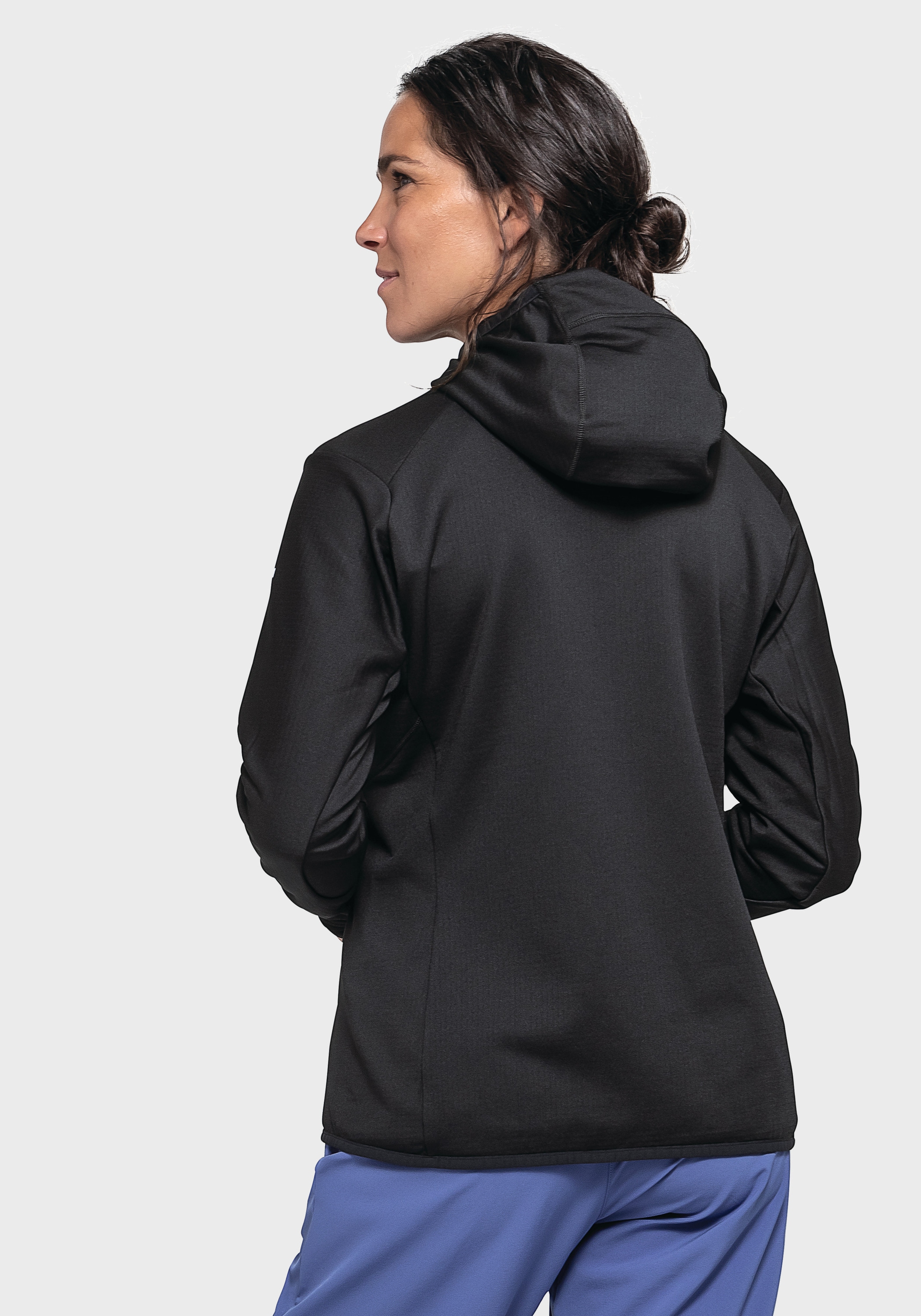 Schöffel Fleecejacke »Mountain Fleece Hoody Style Blaueis WMS«, mit Kapuze