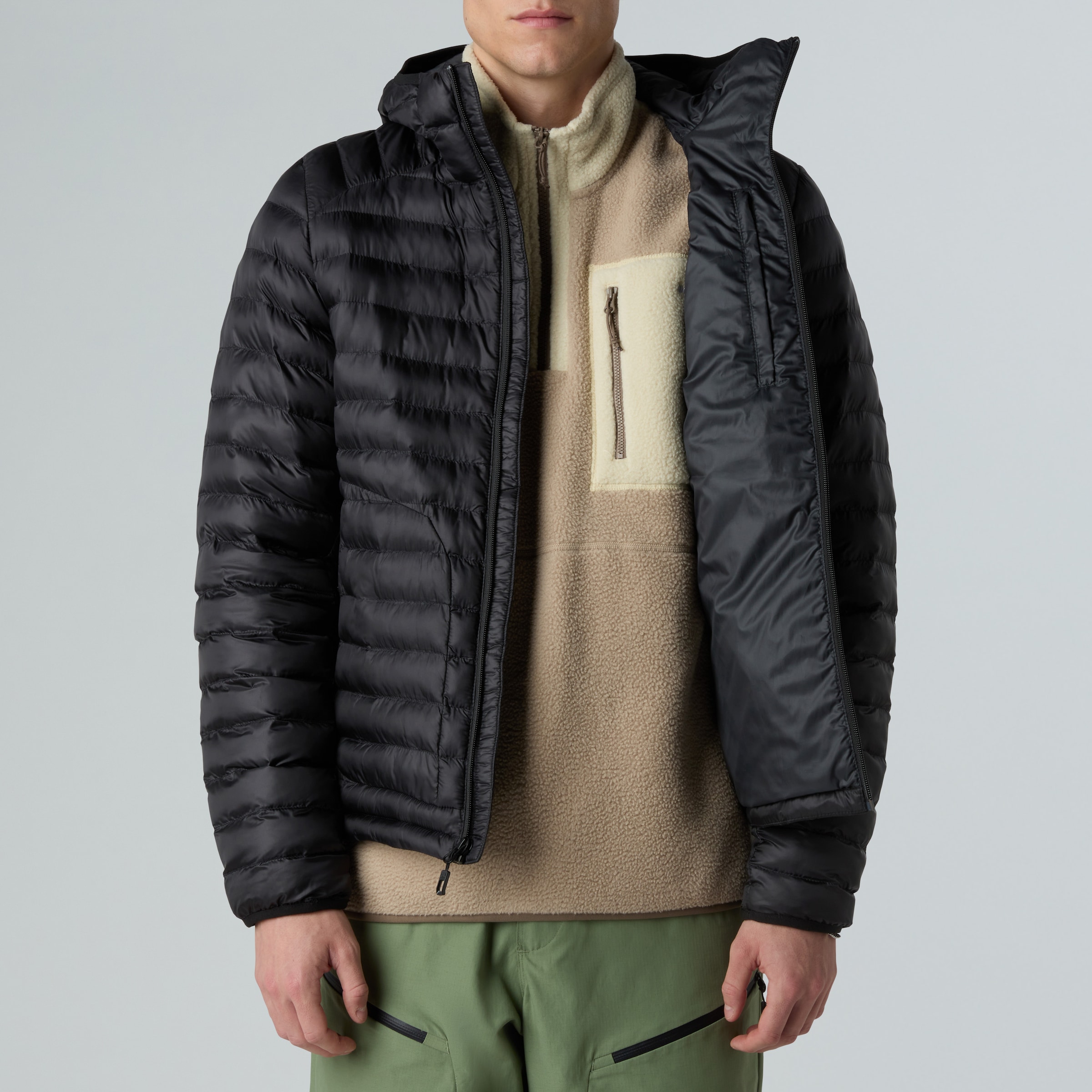 The North Face Steppjacke »M HUILA SYNTHETIC HOODIE« 1 Stk. tlg. Synthetisch isoliert, leicht, wetterfest