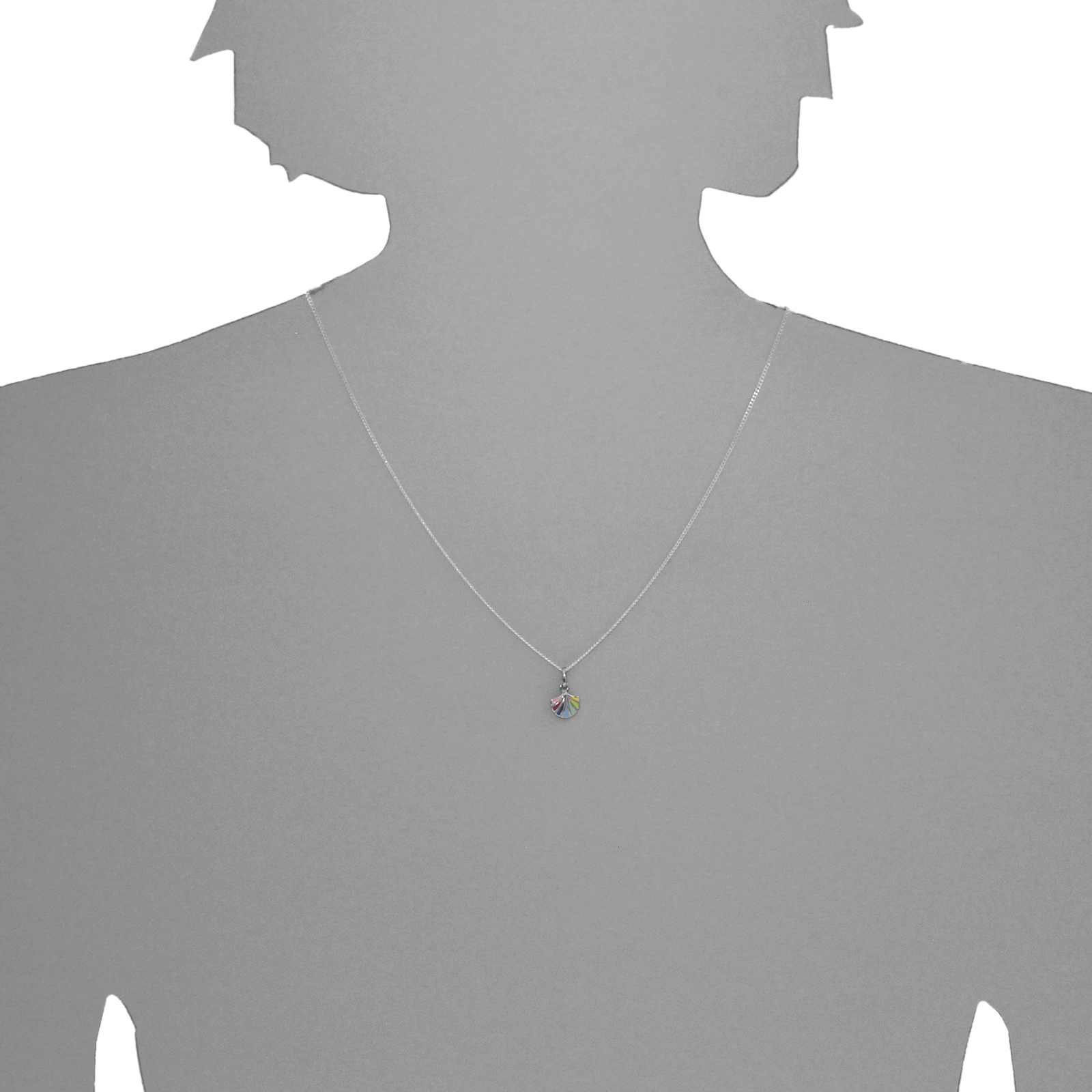 OSTSEE-SCHMUCK Kette mit Anhänger »- Blüte - Silber 925/000 - ,«