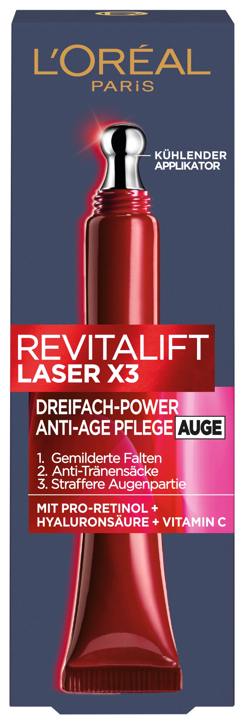 L'ORÉAL PARIS Augencreme »RevitaLift Laser X3 Anti-Age Pflege«