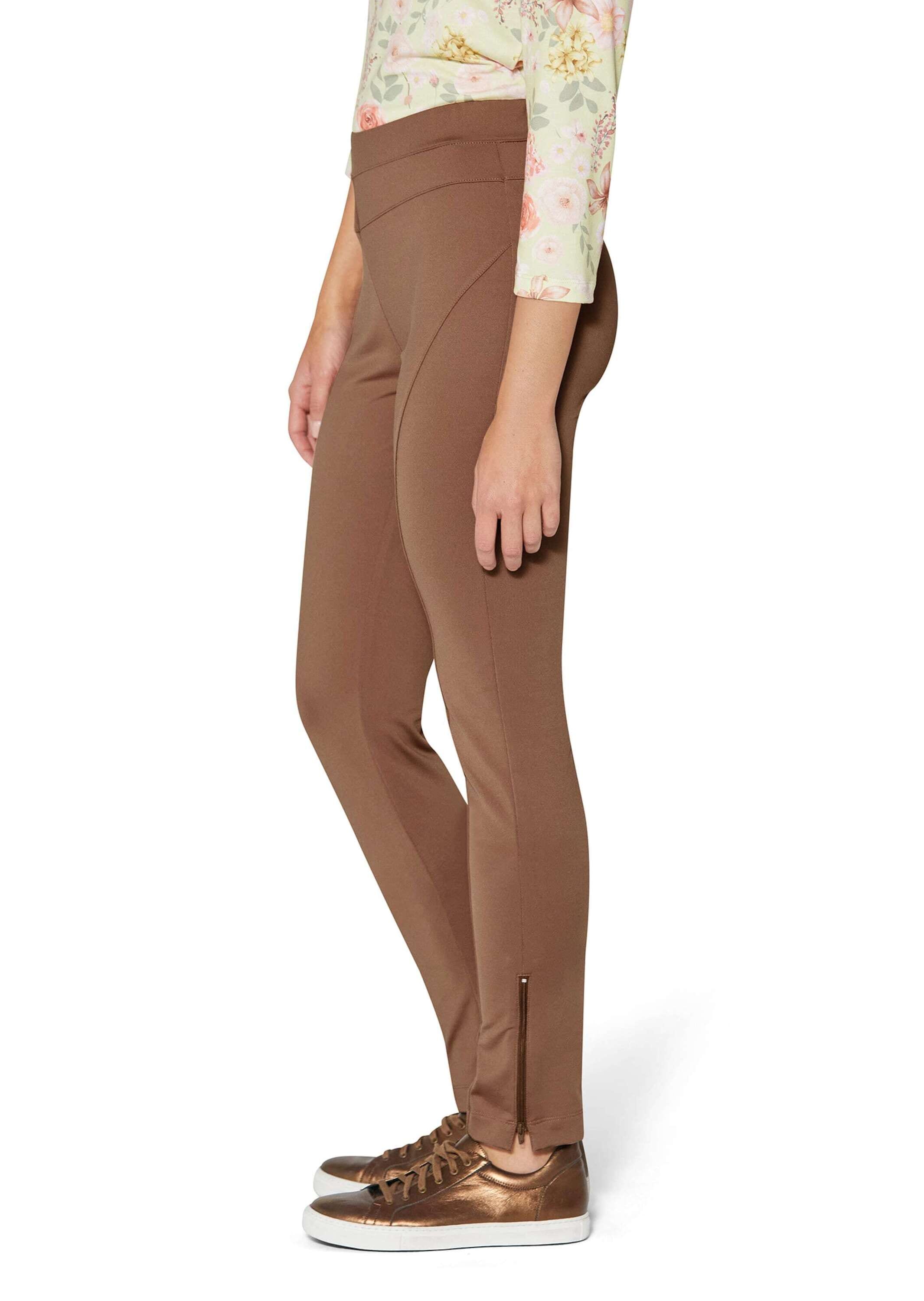 MADELEINE Leggings »Leggings Leggings mit Saumzippern«