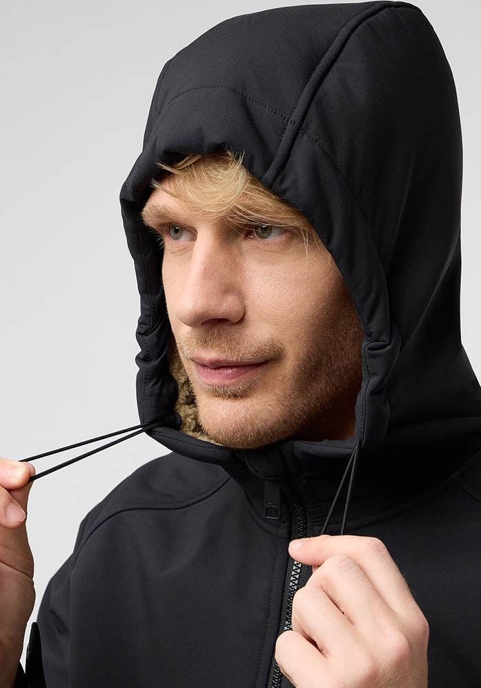 Jack Wolfskin Softshelljacke »WINDLAND JKT M«, mit Kapuze