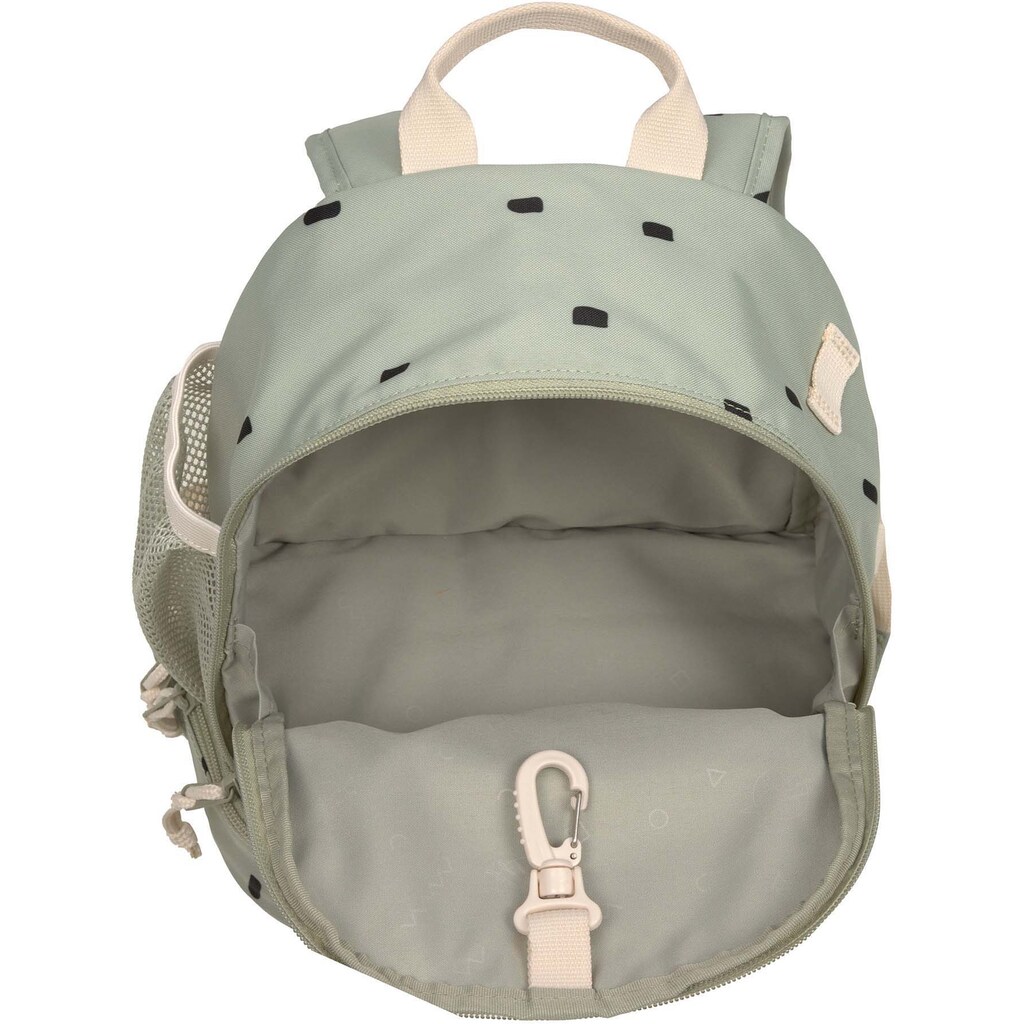 LÄSSIG Kinderrucksack »Happy Prints, Mini Backpack, Light Olive«