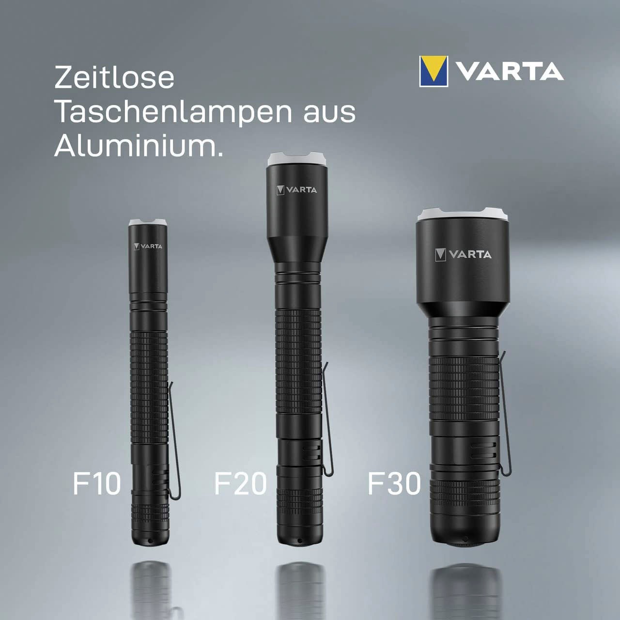 VARTA Taschenlampe »Aluminium Light F30 Pro«