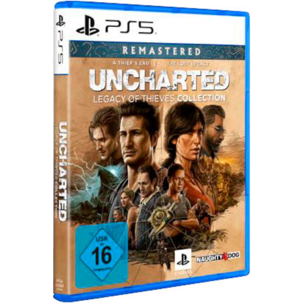PlayStation 5 Spielesoftware »Uncharted Legacy of Thieves Collection«, PlayStation 5