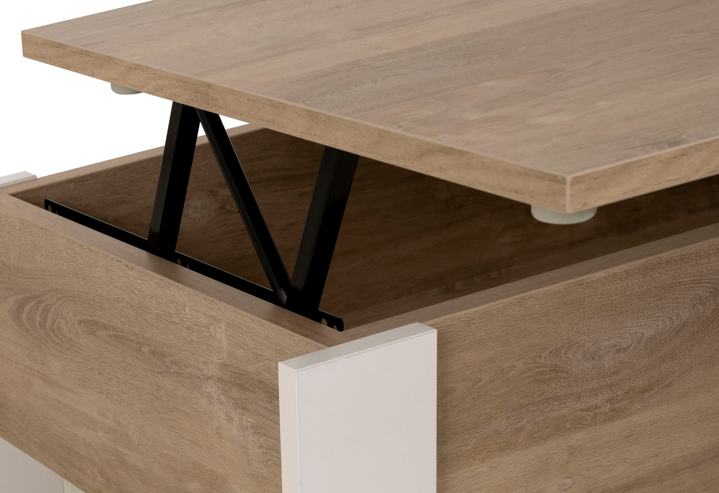 Gami Couchtisch »DENVER« Hochklappbare Tischplatte