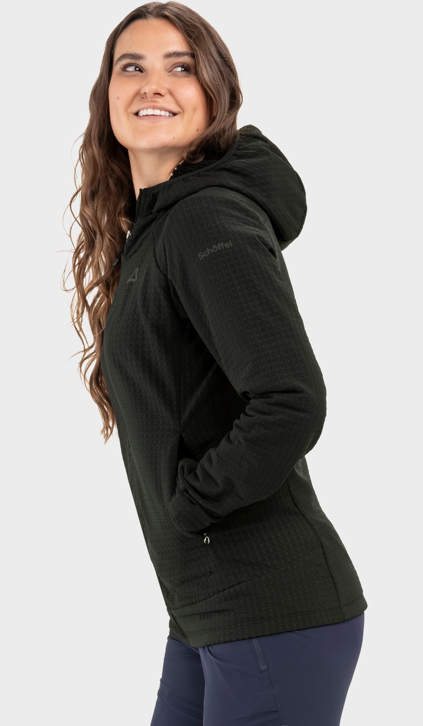 Schöffel Fleecejacke »Fleece Hoody Style Enixa WMN« mit Kapuze