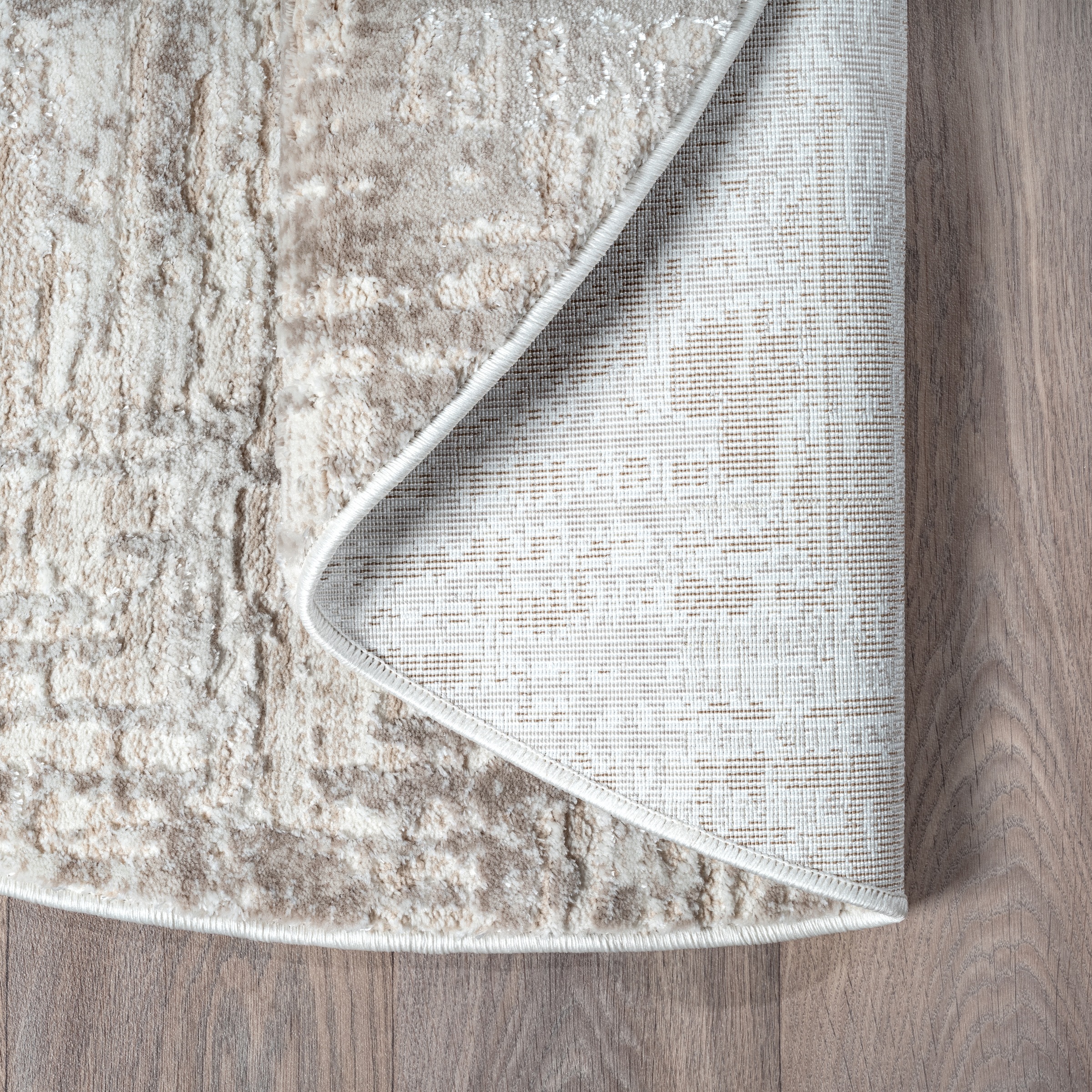 Sanat Teppich »Harmony 3216« rund 12 mm Höhe moderner Kurzflorteppich, Wohnzimmer, auch als Läufer