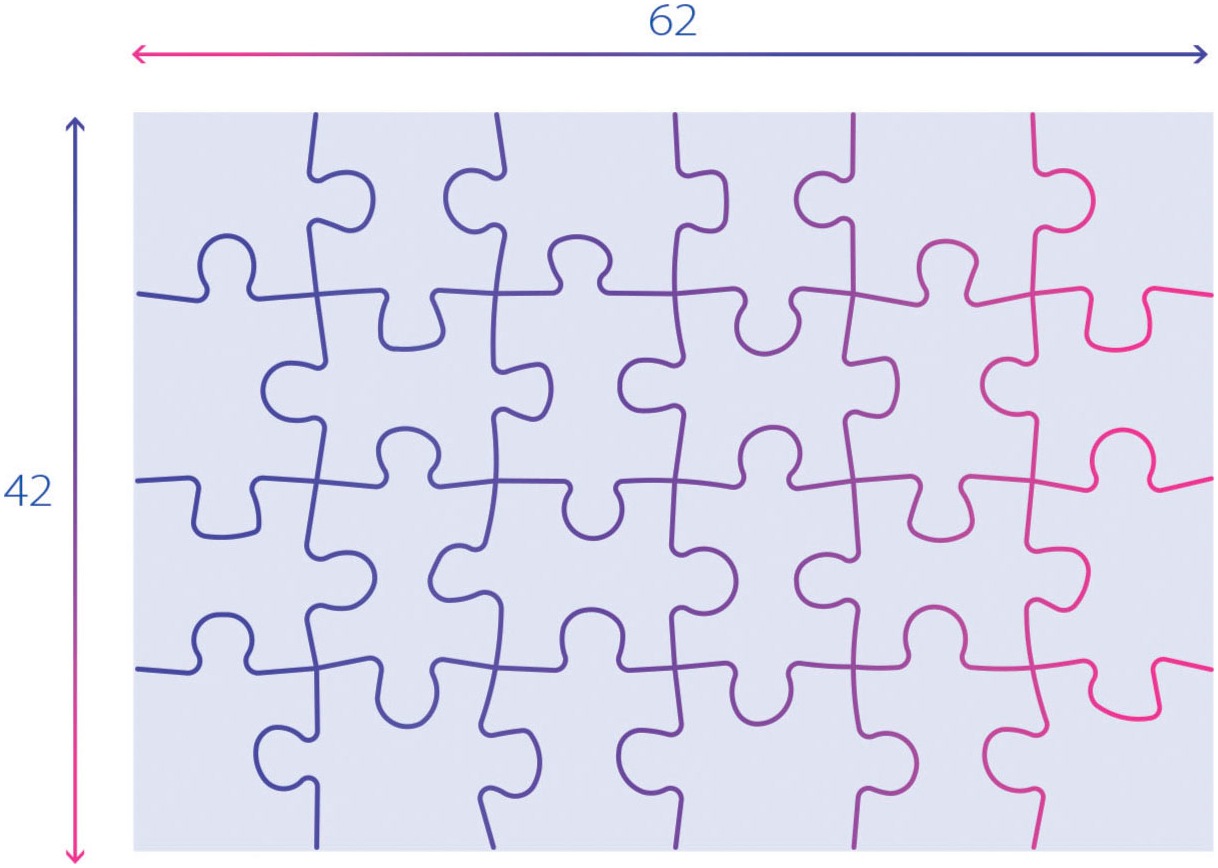 Clementoni® Puzzle »Maxi, Noli, Fröhliche Einhörner Supercolor«, Made in Europe
