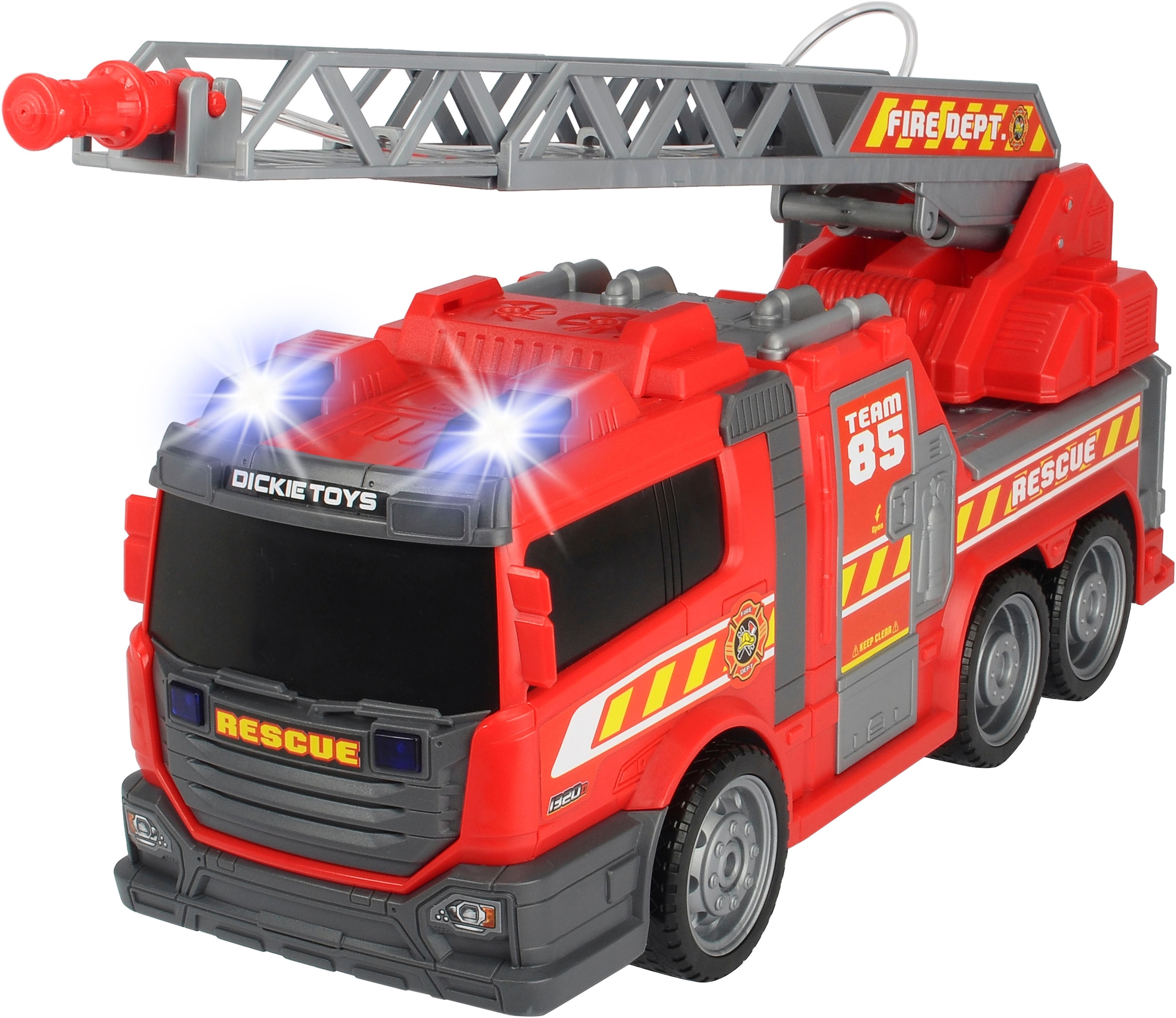 Spielzeug-Feuerwehr »Fire Fighter - Feuerwehrauto«, mit Wasserspritze