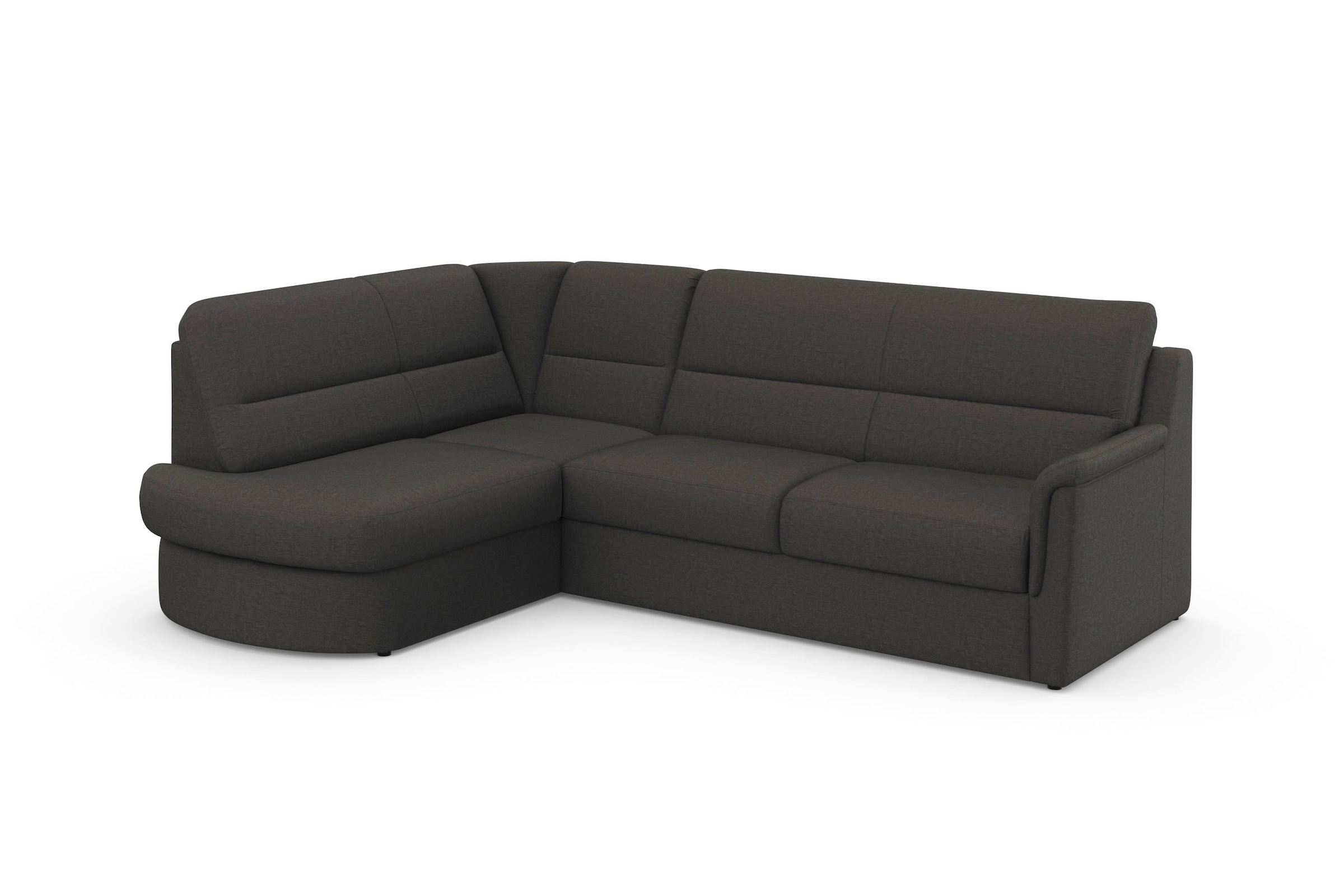 sit&more Ecksofa »Panini L-Form« wahlweise mit Bettfunktion und Bettkasten