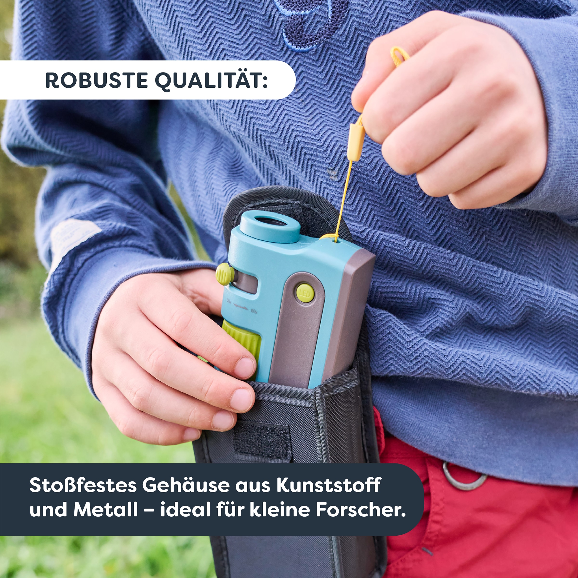 Haba Minimikroskop »Terra Kids Mission Micromania« für Kinder