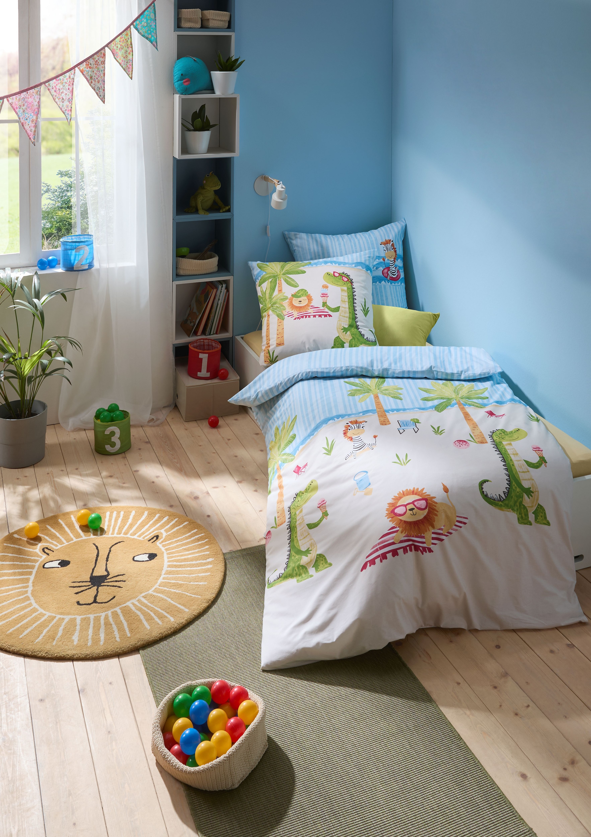 Kaeppel Kinderbettwäsche »Beach Day« 2