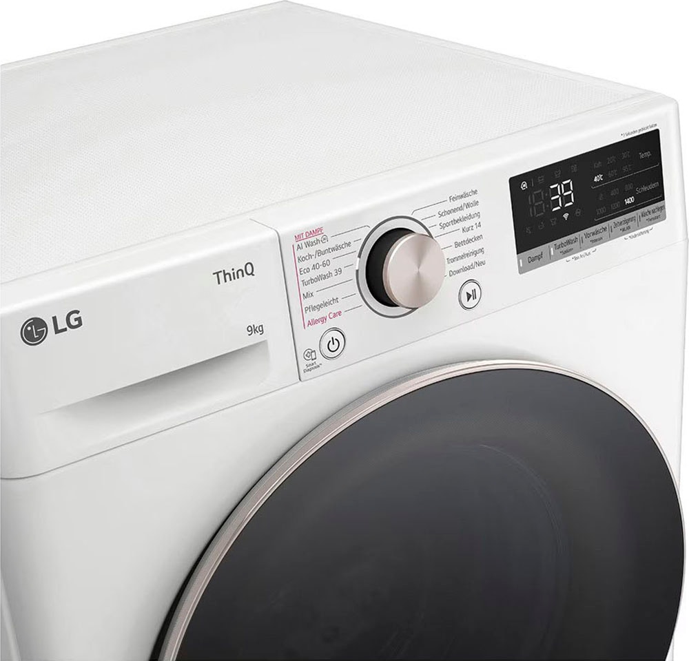 LG Waschmaschine »F4WR709G«, F4WR709G, 9 kg, 1400 U/min