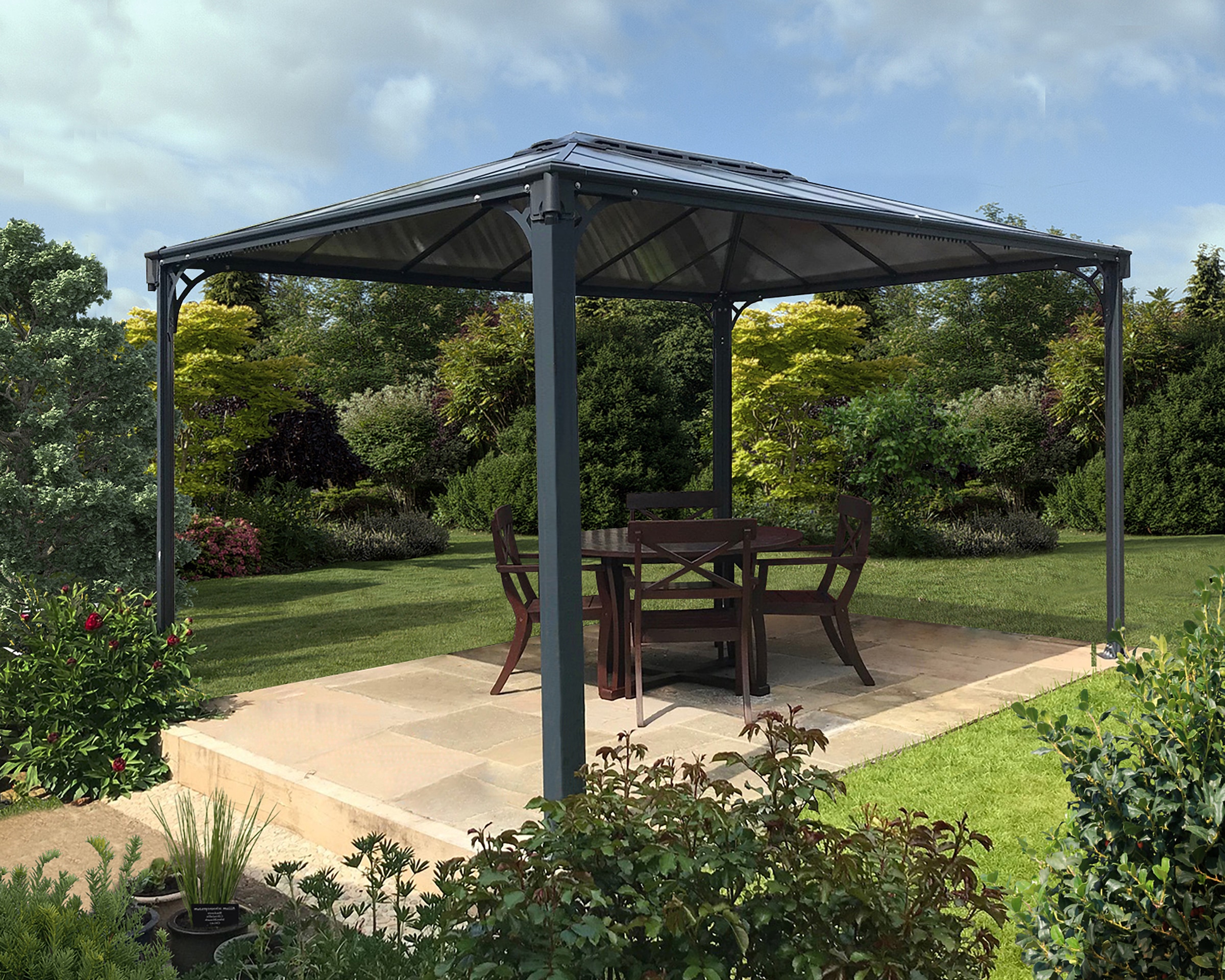 Palram - Canopia Pavillon »Martinique«, BxT: 430x295,5 cm