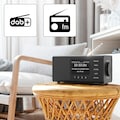 Hama Digitalradio (DAB+) »Digitalradio "DR1000DE", FM/DAB/DAB+, Schwarz Internetradio«, (5 W)