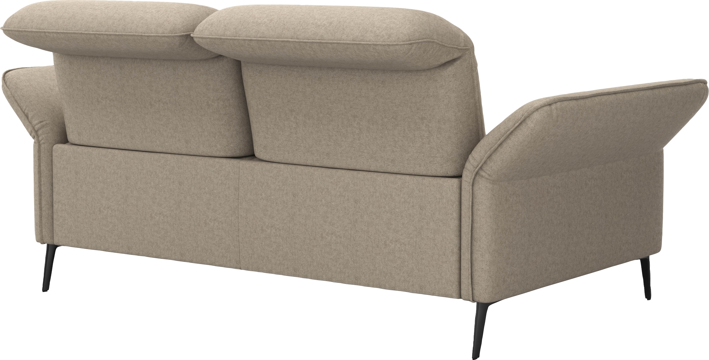 sit&more 2,5-Sitzer »Emely, inkl. Sitztiefenverstellung«, wahlweise mit Bettfunktion, Kopf- & Armteilverstellung