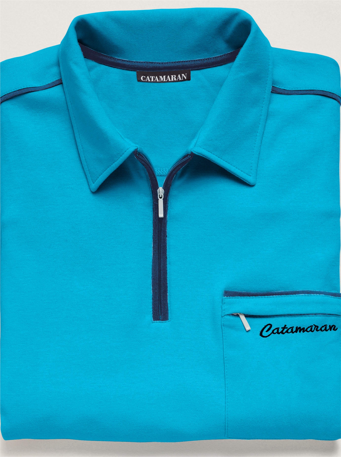 Poloshirt »Langarm-Poloshirt«, (1 tlg.)