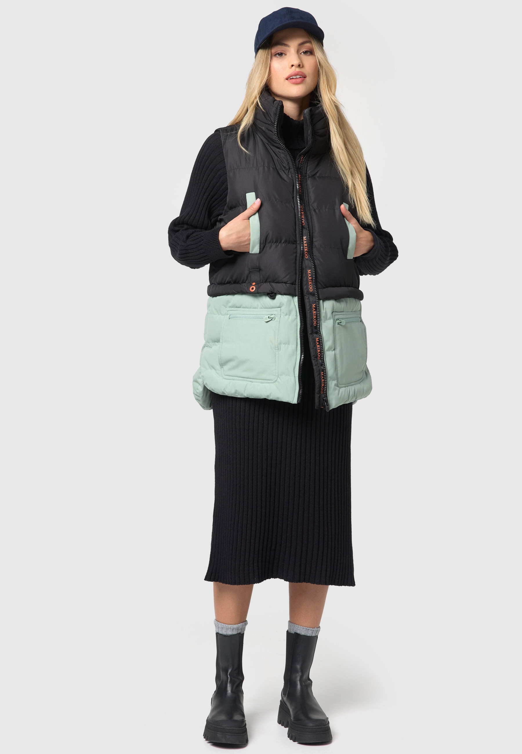 Marikoo Steppweste »Marikoo Kiraraa Damen Steppweste B958«