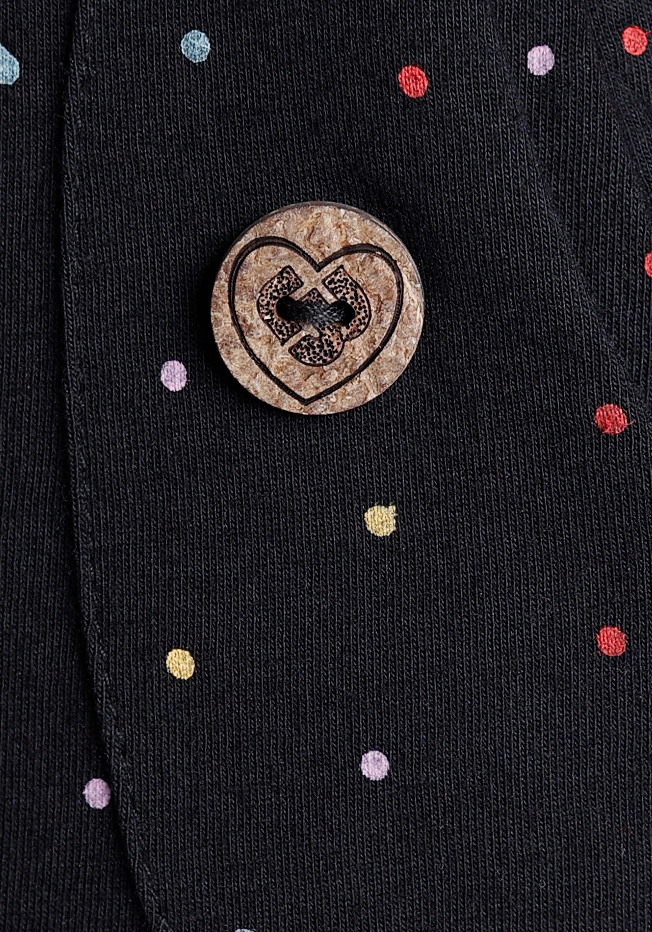 Ragwear Jerseykleid »TAGG DOTS«, (2 tlg., mit Bindegürtel), im  Multi-Color-Punkte-Muster bei ♕