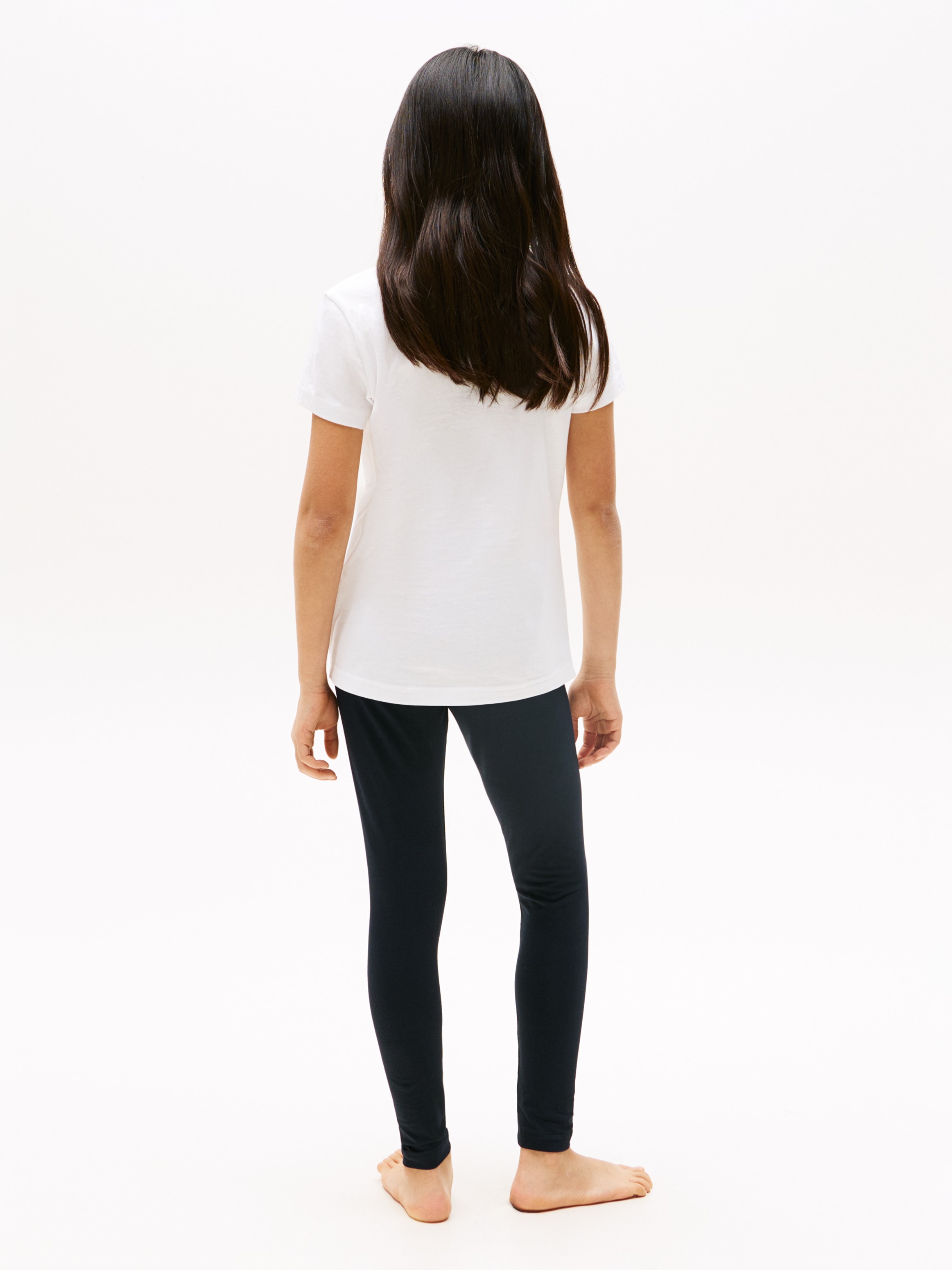 Tommy Hilfiger Underwear »2P CN TEE mit Stickerei und Rundhals im 2er-Pack« Packung, 2er-Pack, 2 Stk. unifarben, casual, regular fit, Baumwolle, Rundhals