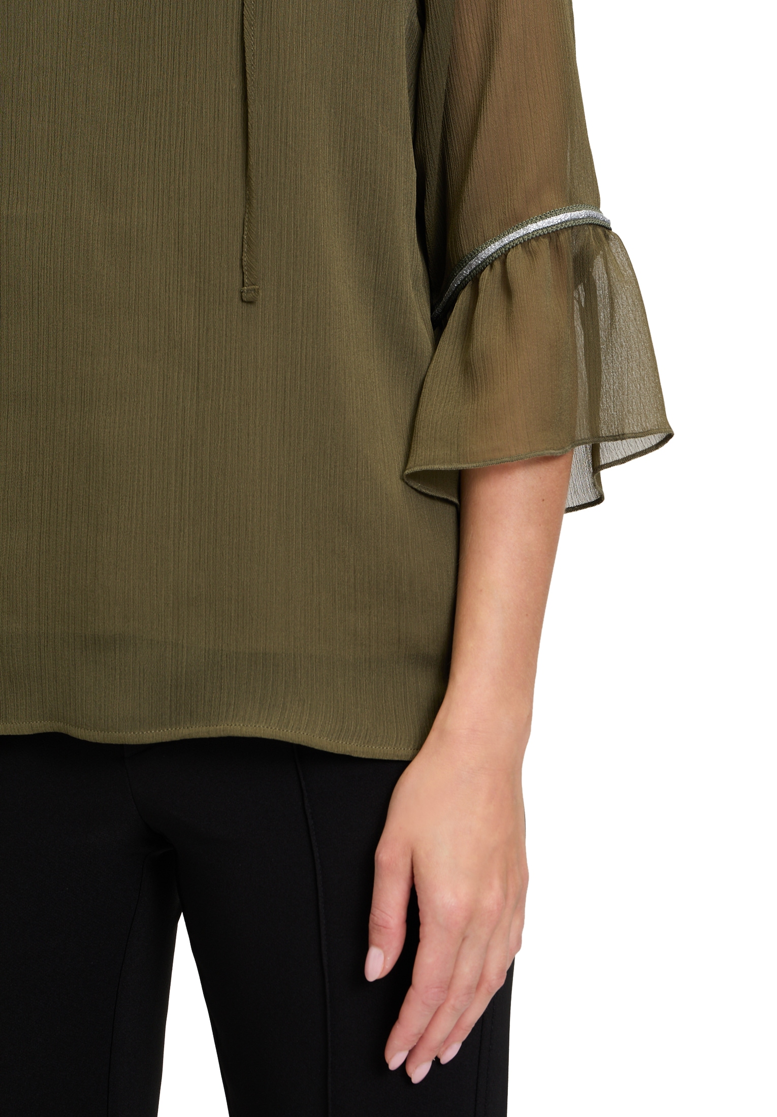 Cartoon Klassische Bluse »Casual-Bluse mit Flügelärmeln«