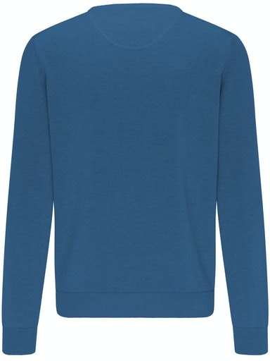 FYNCH-HATTON Strickpullover »FYNCH-HATTON Langarmpullover«, mit Logostickerei