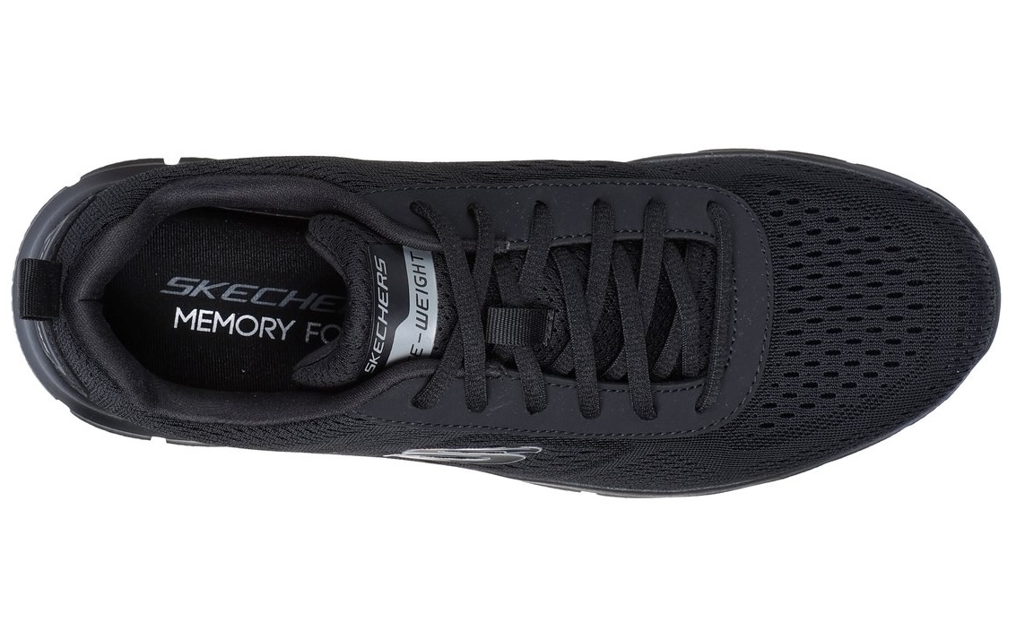 Skechers Schnürschuh »TRACK-LESHUR«, Freizeitschuh, Trainingsschuh im Materialmix