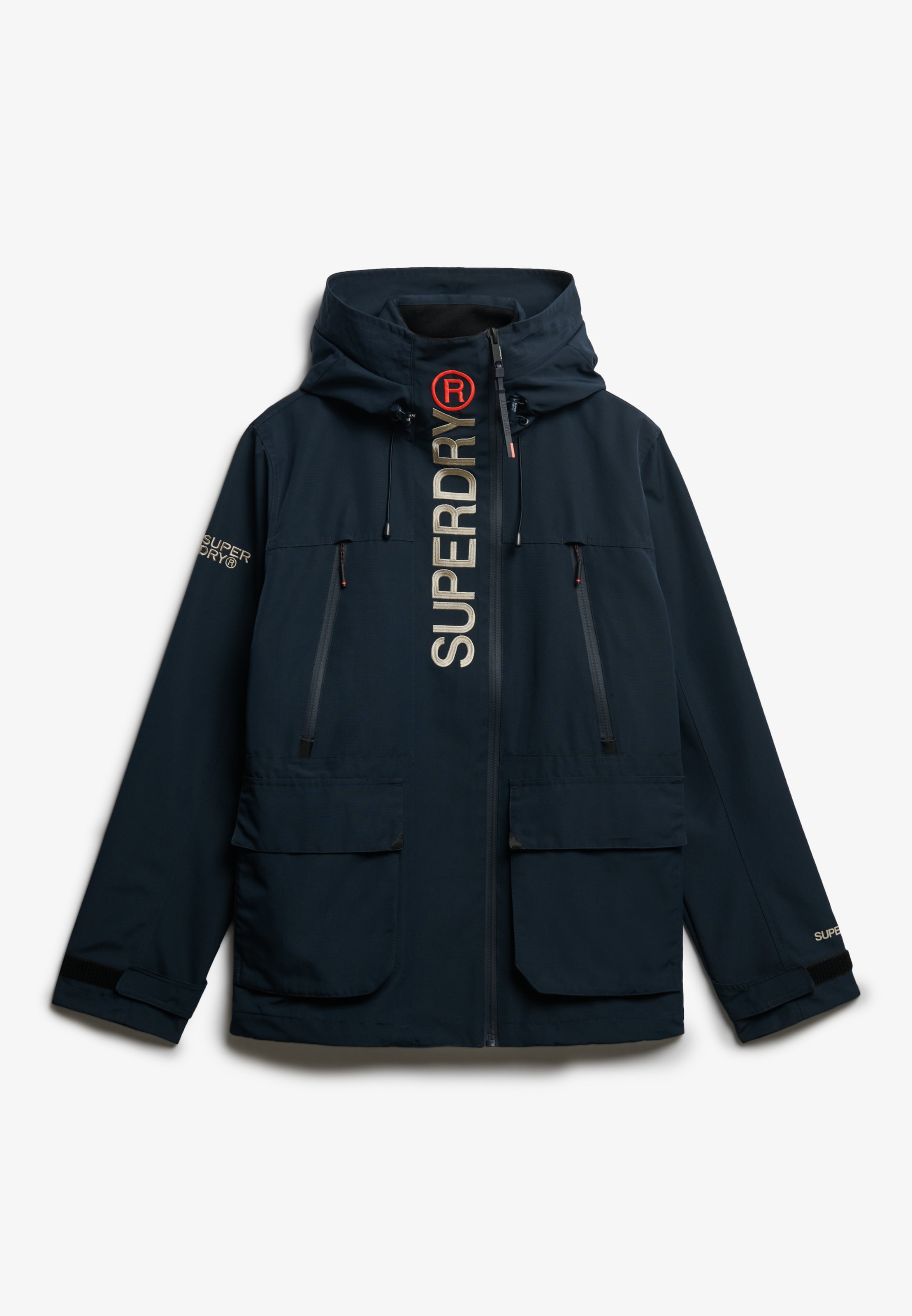 Superdry Outdoorjacke »HOOD ULTIMATE EMB WINDBREAKER«, ohne Kapuze