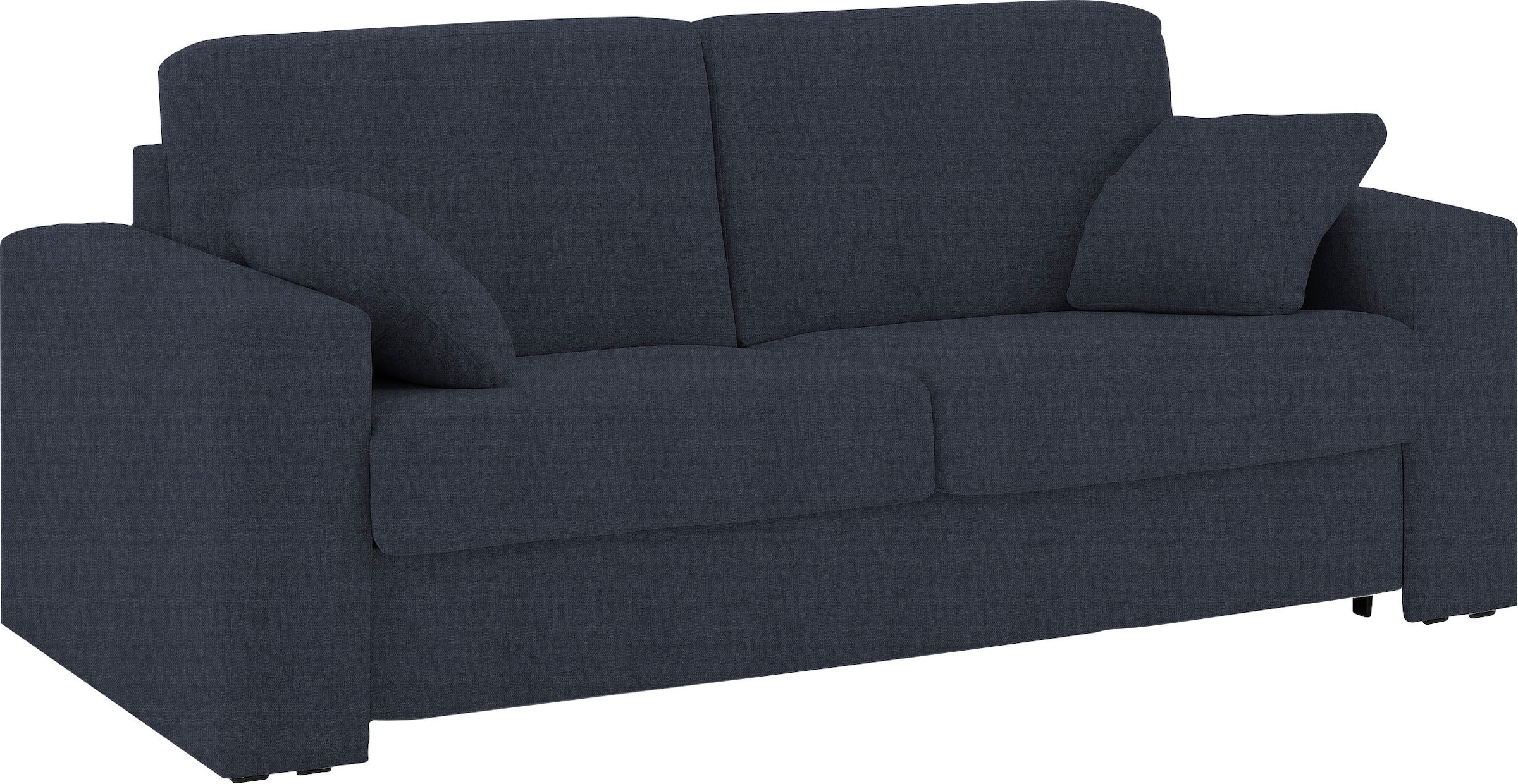 Home affaire Schlafsofa »Roma Matratzenhöhe 14 cm«, Dauerschlaffunktion, mit Unterfederung, Lattenrost, Matratze
