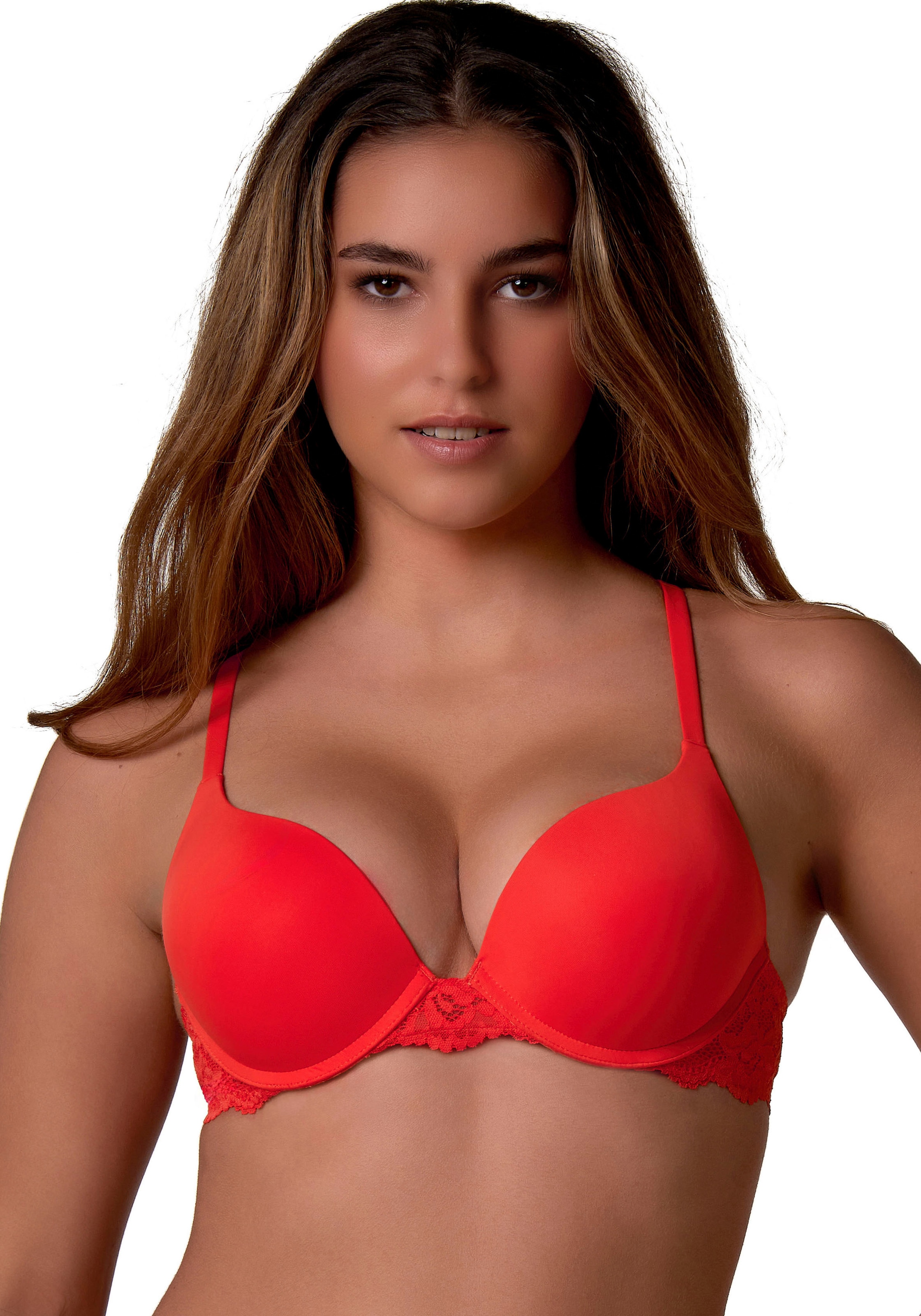 Push-up-BH »TESS«, mit eleganter Spitzenverzierung