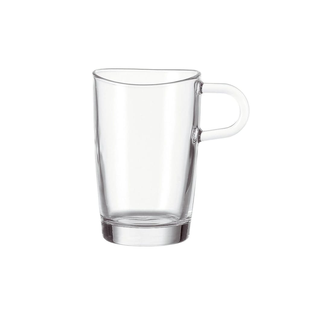 LEONARDO Latte-Macchiato-Glas »Loop«, (Set, 6 tlg.), 6-teilig