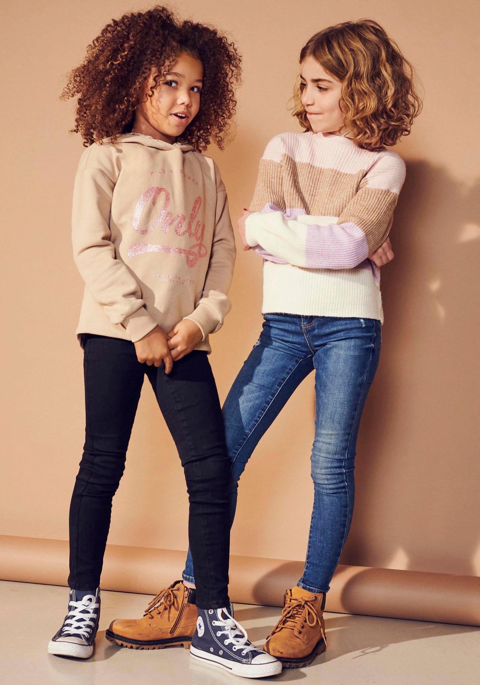 KIDS ONLY Strickpullover »KOGSANDY L/S STRIPE PULLOVER«