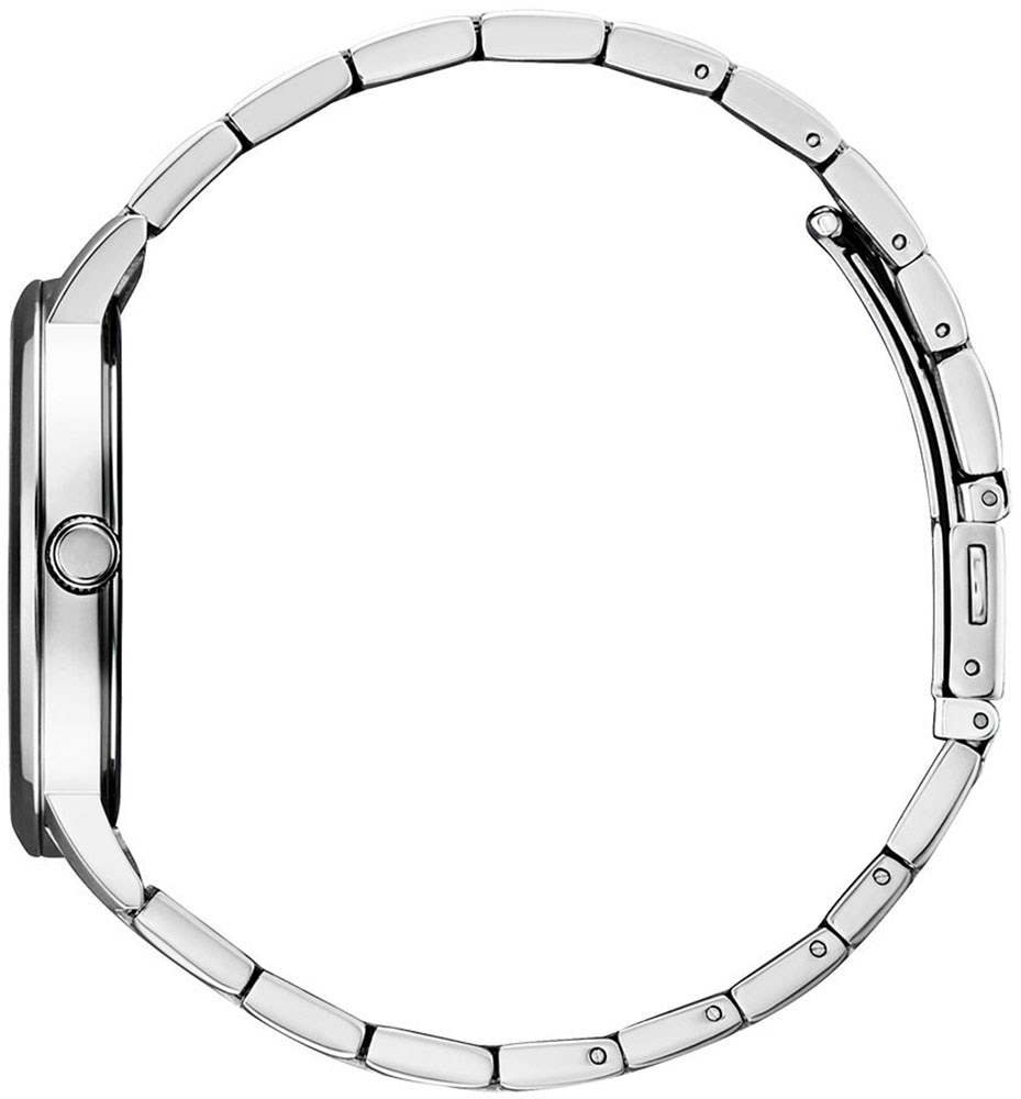 Citizen Quarzuhr, Armbanduhr, Herrenuhr, Edelstahlarmband, Datum
