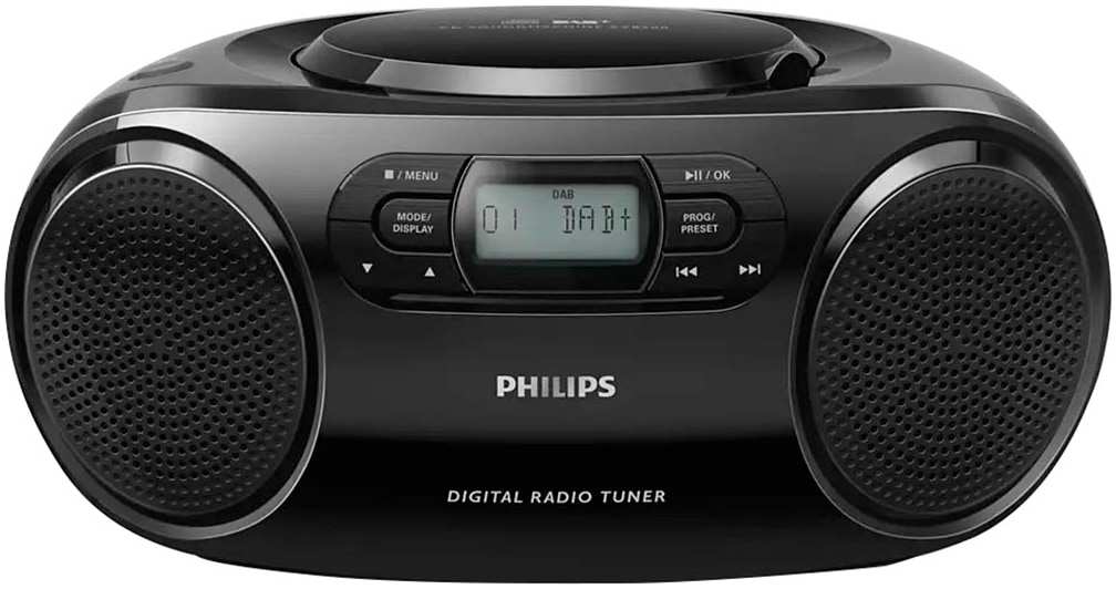 Philips Digitalradio (DAB+) »AZB500B«, (Digitalradio (DAB+)-FM-Tuner mit RDS 2 W)