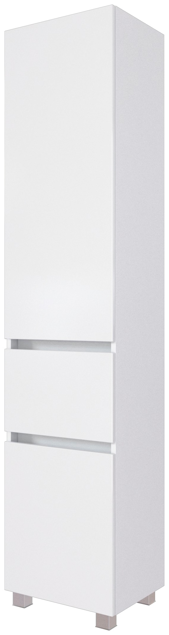 welltime Seitenschrank "Kaunas" 40 cm breit, mit Schubkasten, Soft-Close-Funktion