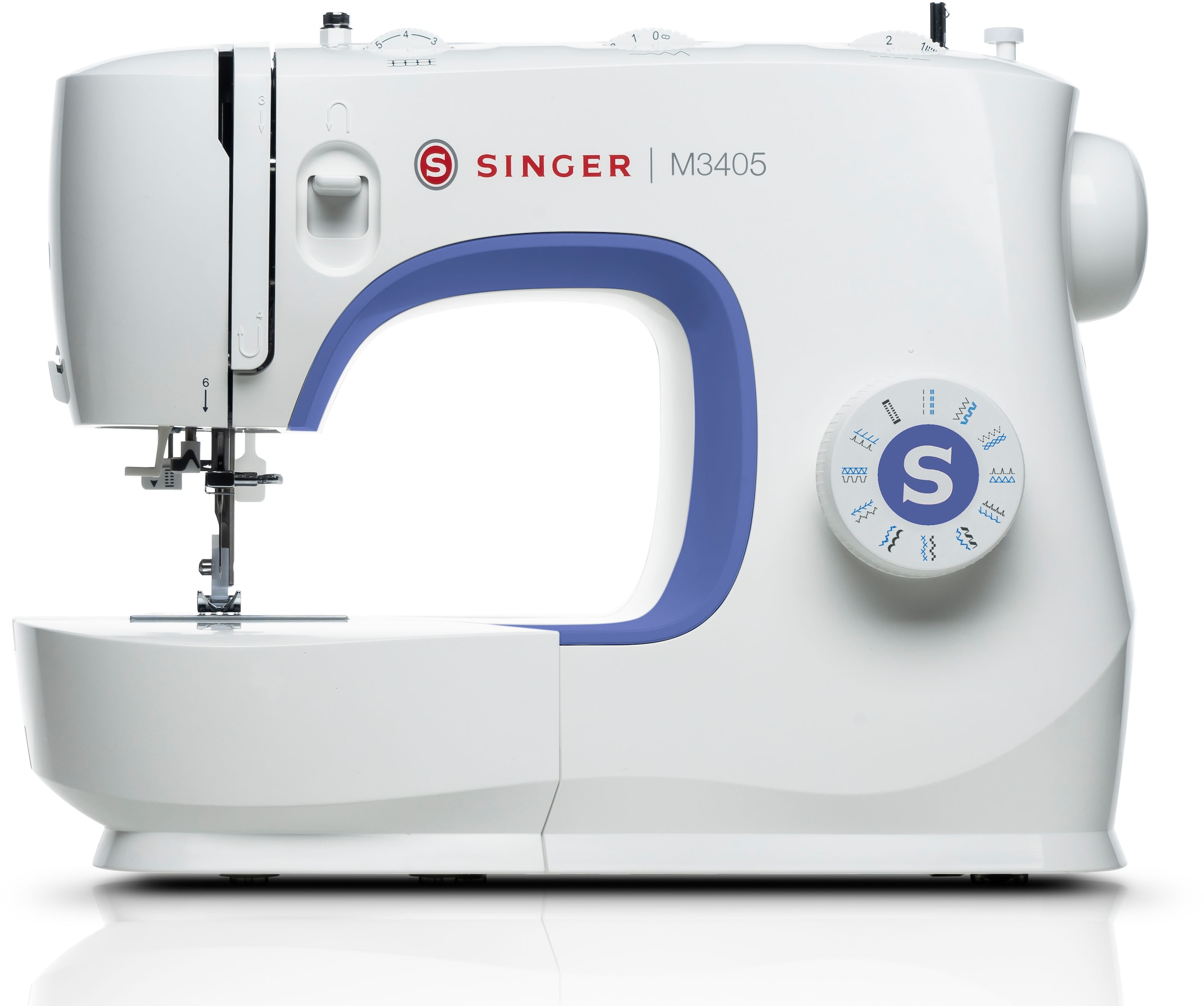 Singer Freiarm-Nähmaschine »Singer M3405«, 23 Programme