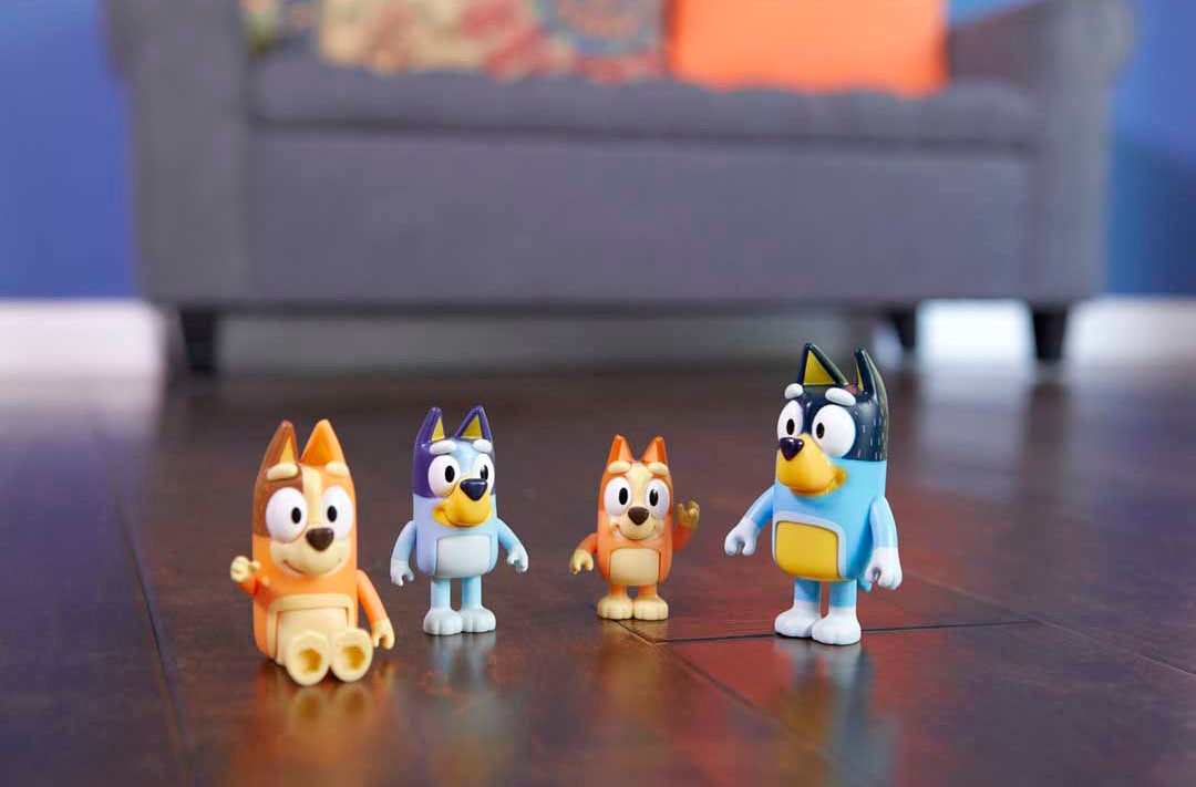 Moose Spielfigur »Bluey & Familie 4er Pack«