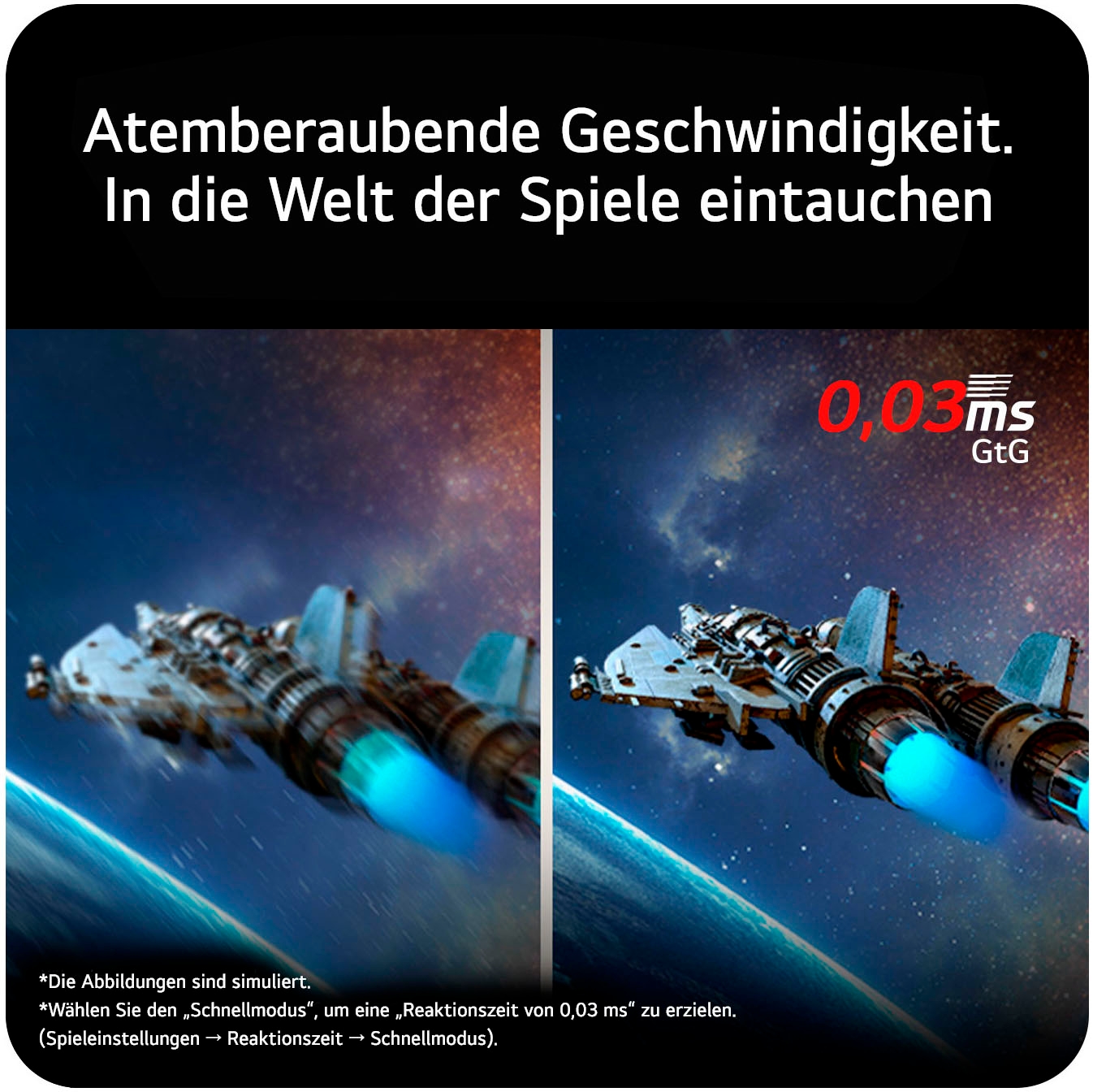 LG Gaming-Monitor »27GX700A« 67 cm/27 ″  2560 x 1440 px Quad HD 0,03 Reaktionszeit 280 Hz