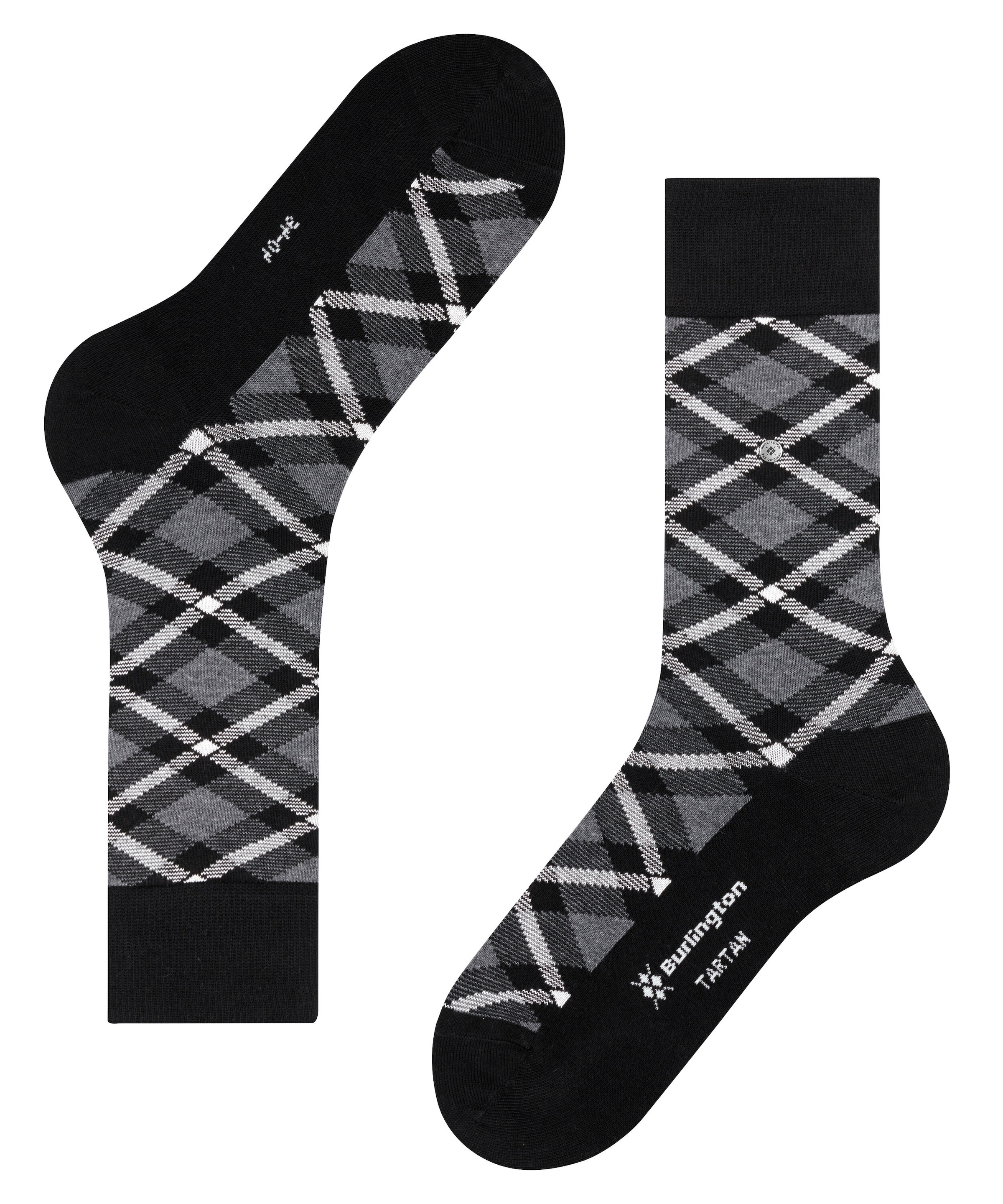 Burlington Socken »Tartan« Einheitsgröße 40-46, kariert, Burlingtion-Clip