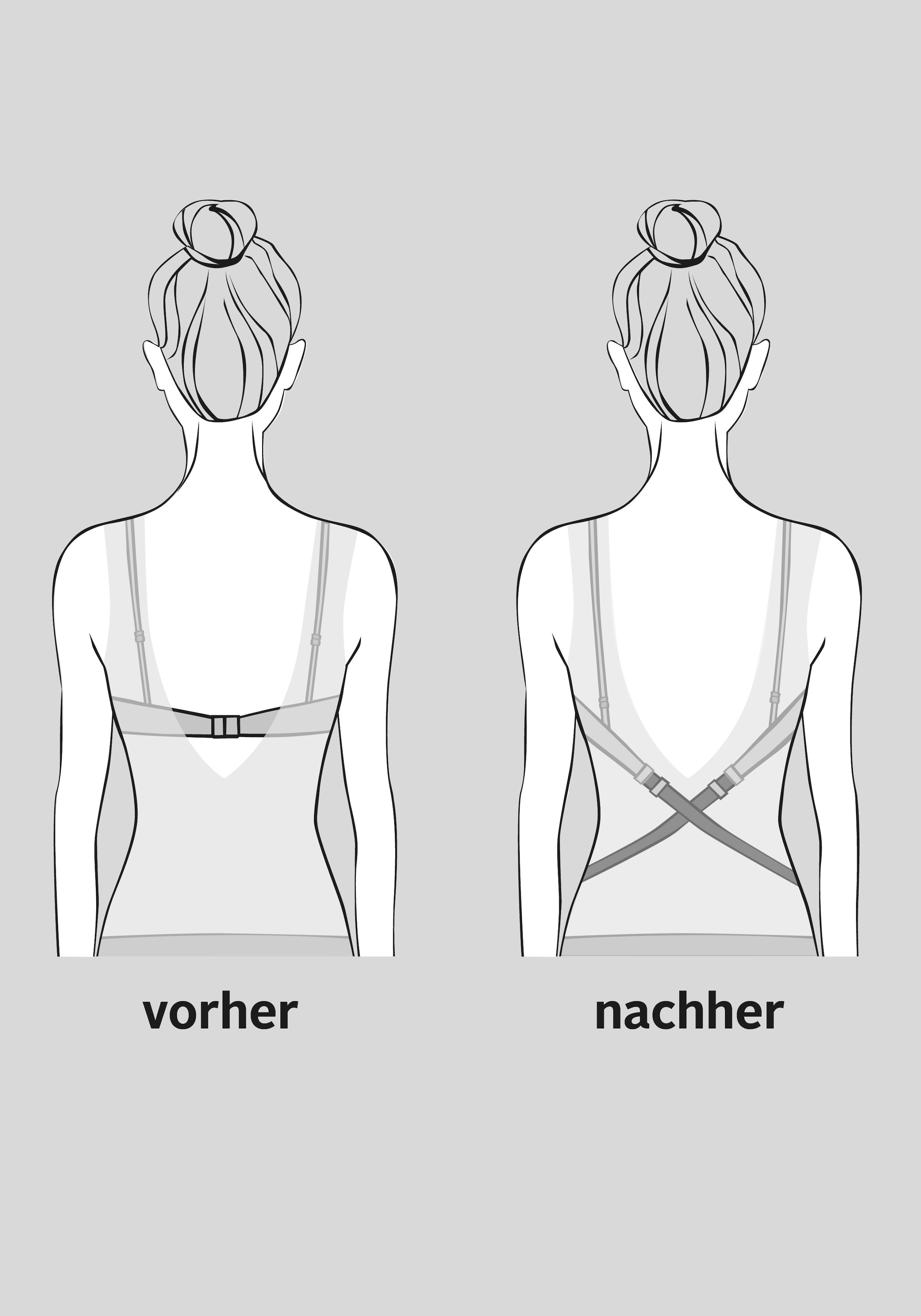 LASCANA BH-Verlängerung, für einen tiefen Rückenausschnitt